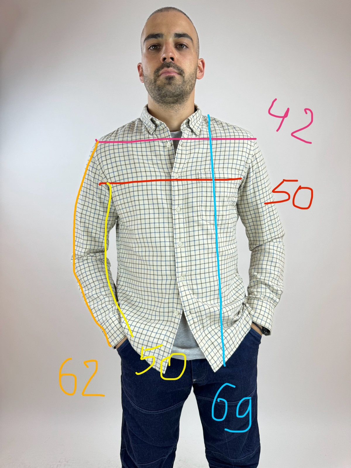 Japanese Brand × Uniqlo Uniqlo Shirt plaid Flannel Button Up Long Sleeve size Small Size US S / EU 44-46 / 1 - 9 Thumbnail