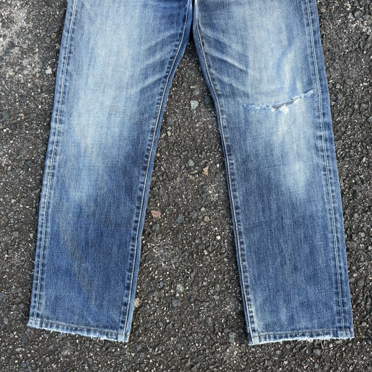 StraightFaded VINTAGE JAPAN S-002 FADED JEAN DENIM PANTS Size US 31 - 4 Thumbnail