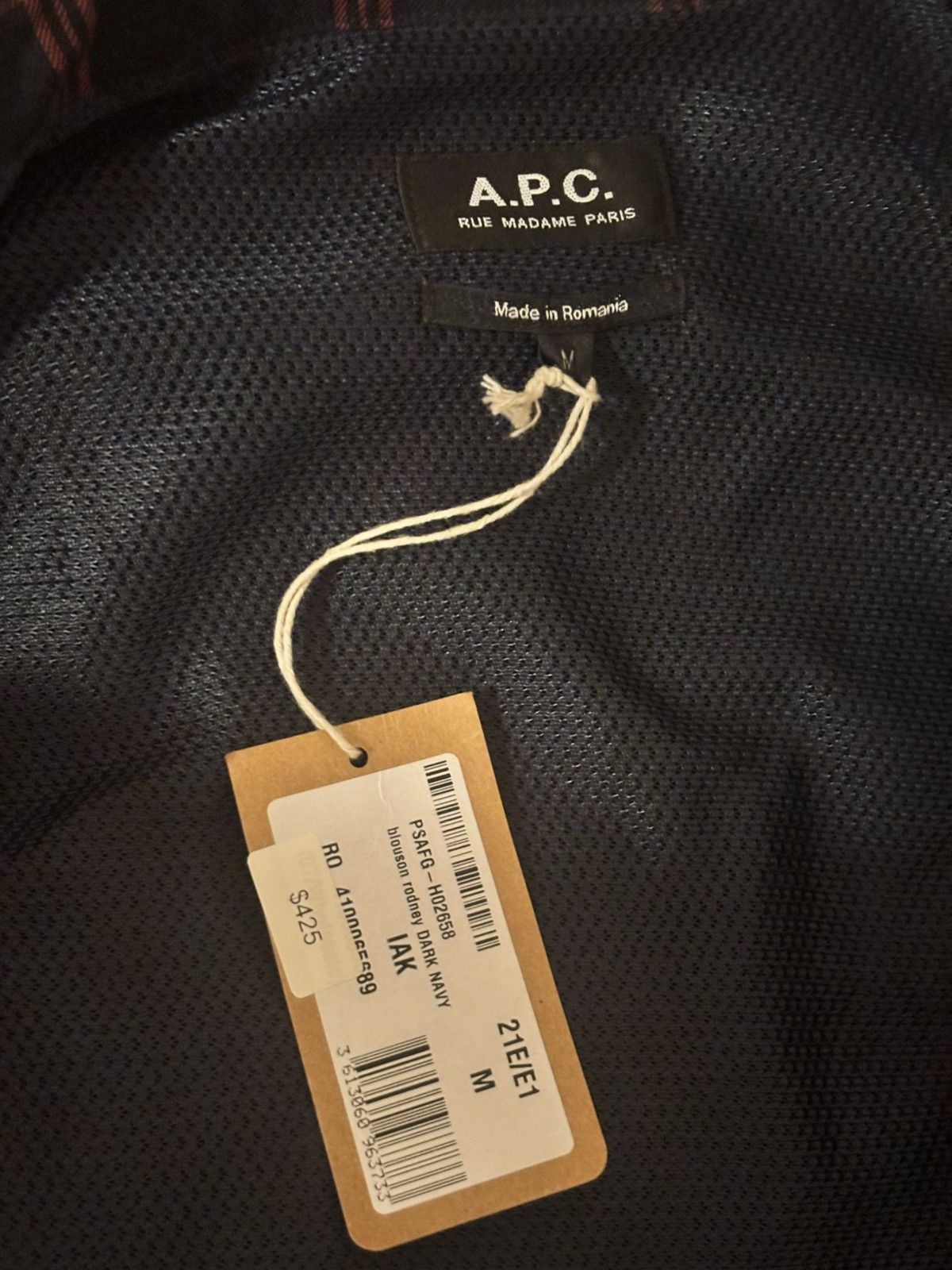 A.P.C. A.P.C. Blouson Rodney Plaid Straight Fit Shirt Jacket Size US M / EU 48-50 / 2 - 3 Thumbnail