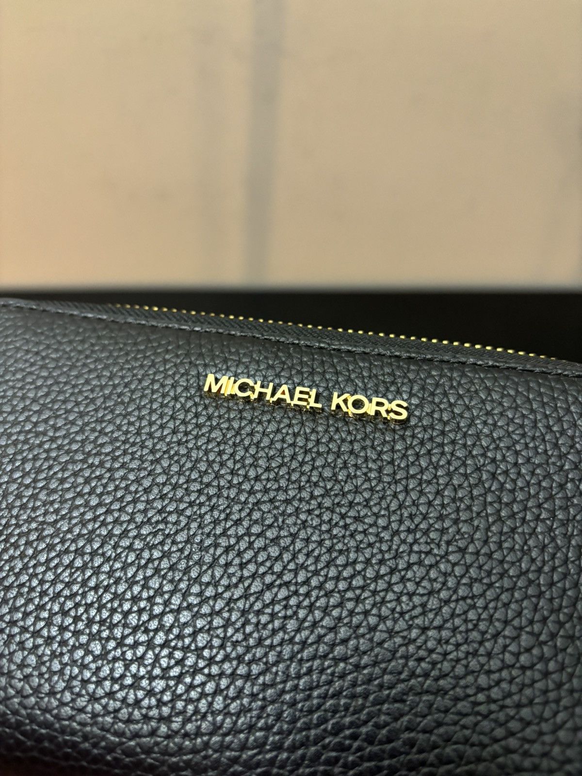 Michael Kors Michael Kors Jet Set Travel Wristlet Leather Wallet Black Size ONE SIZE - 2 Thumbnail