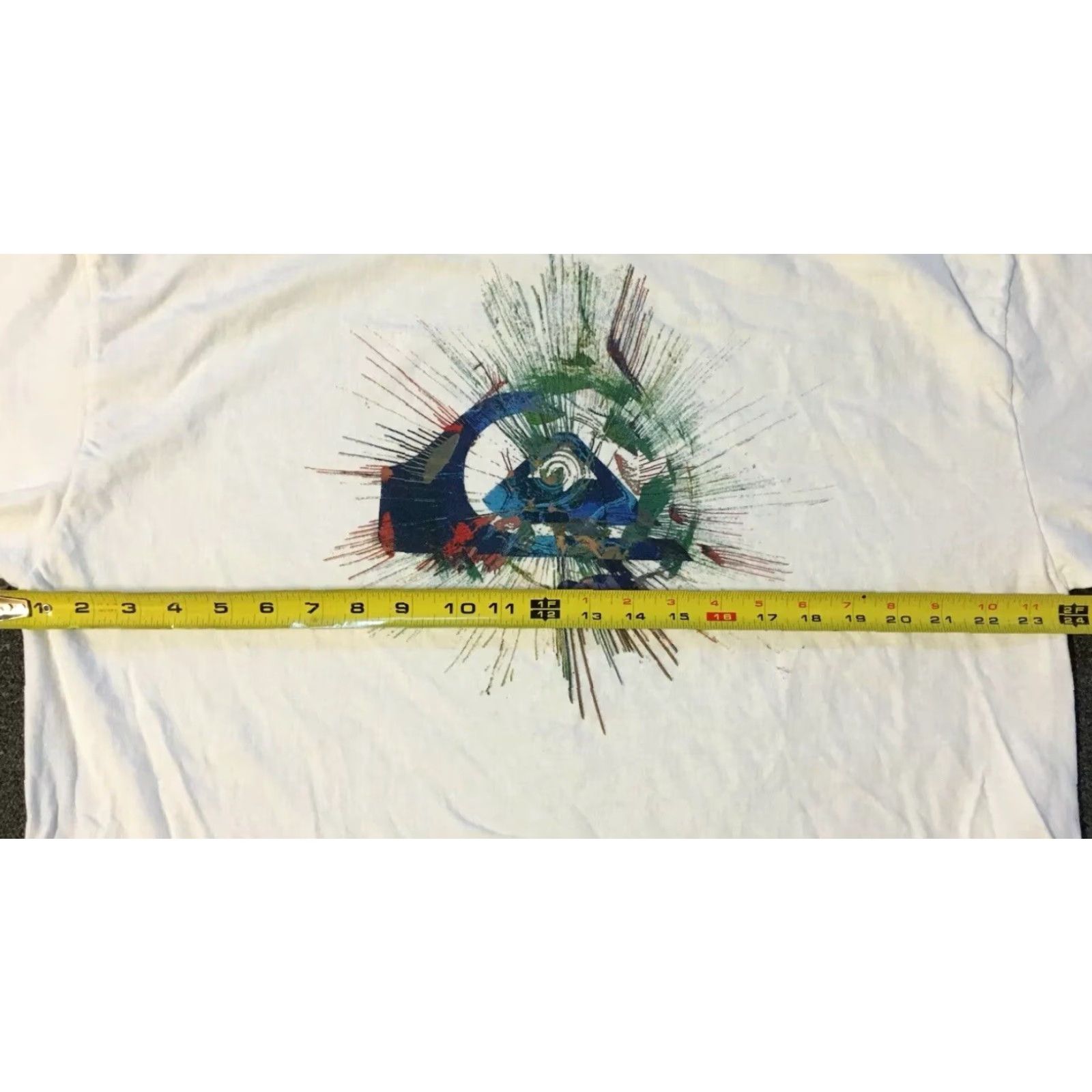 Volcom VINTAGE Quiksilver Shirt XL Surf Skate Beach 90s T-Shirt Mens White Graphic Tee Size US XL / EU 56 / 4 - 6 Thumbnail