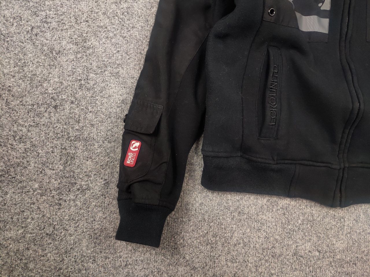 Ecko Unltd. Vintage Ecko Unltd Big Logo Baggy Hip Hop Zip Hoodie Rap Y2K Size US S / EU 44-46 / 1 - 4 Thumbnail