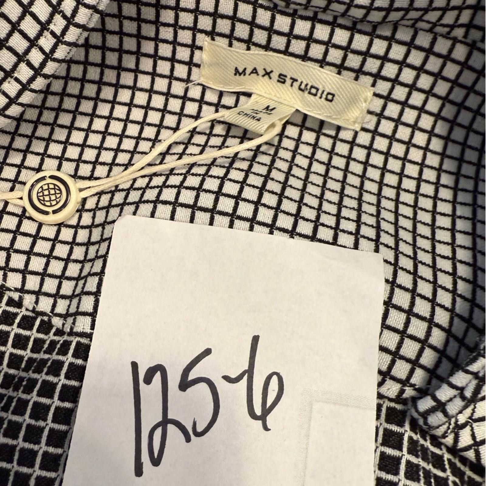Other Max Studio blazer monochromatic black & white plaid medium Size M / US 6-8 / IT 42-44 - 12 Thumbnail