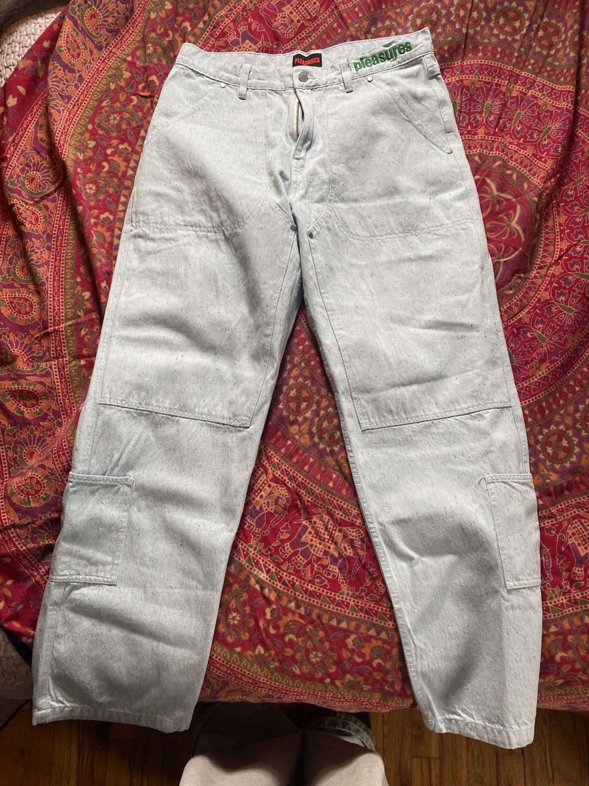 Pleasures Painter Jeans Size US 34 / EU 50 - 2 Thumbnail