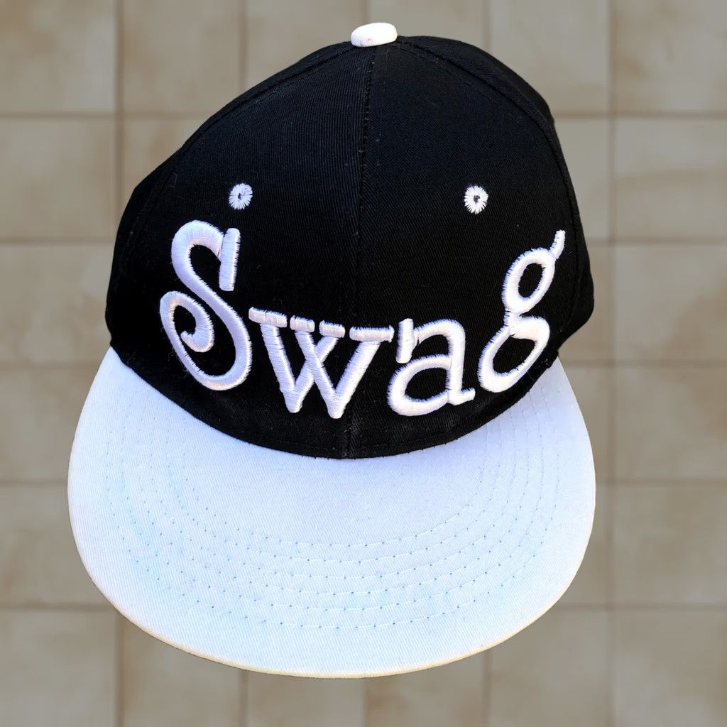NANGA CITY GANG SWAG Embroidered Snapback Hat Men's Adjustable Cap Black One Size Size ONE SIZE - 1 Thumbnail