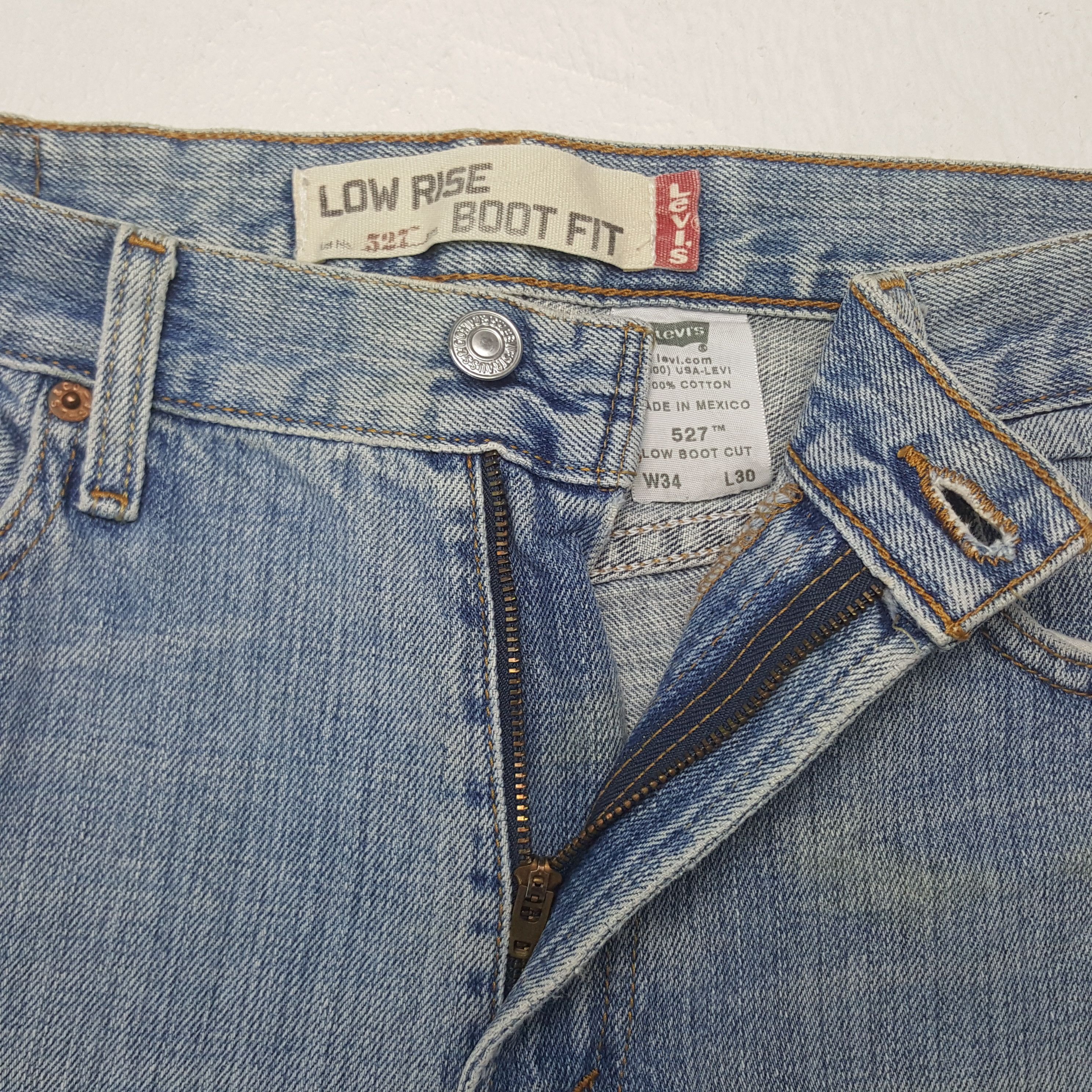 Levi's × Vintage Vintage Levi's Low Rise X Boot Cut Distressed Denim Jeans Size US 32 / EU 48 - 12 Thumbnail