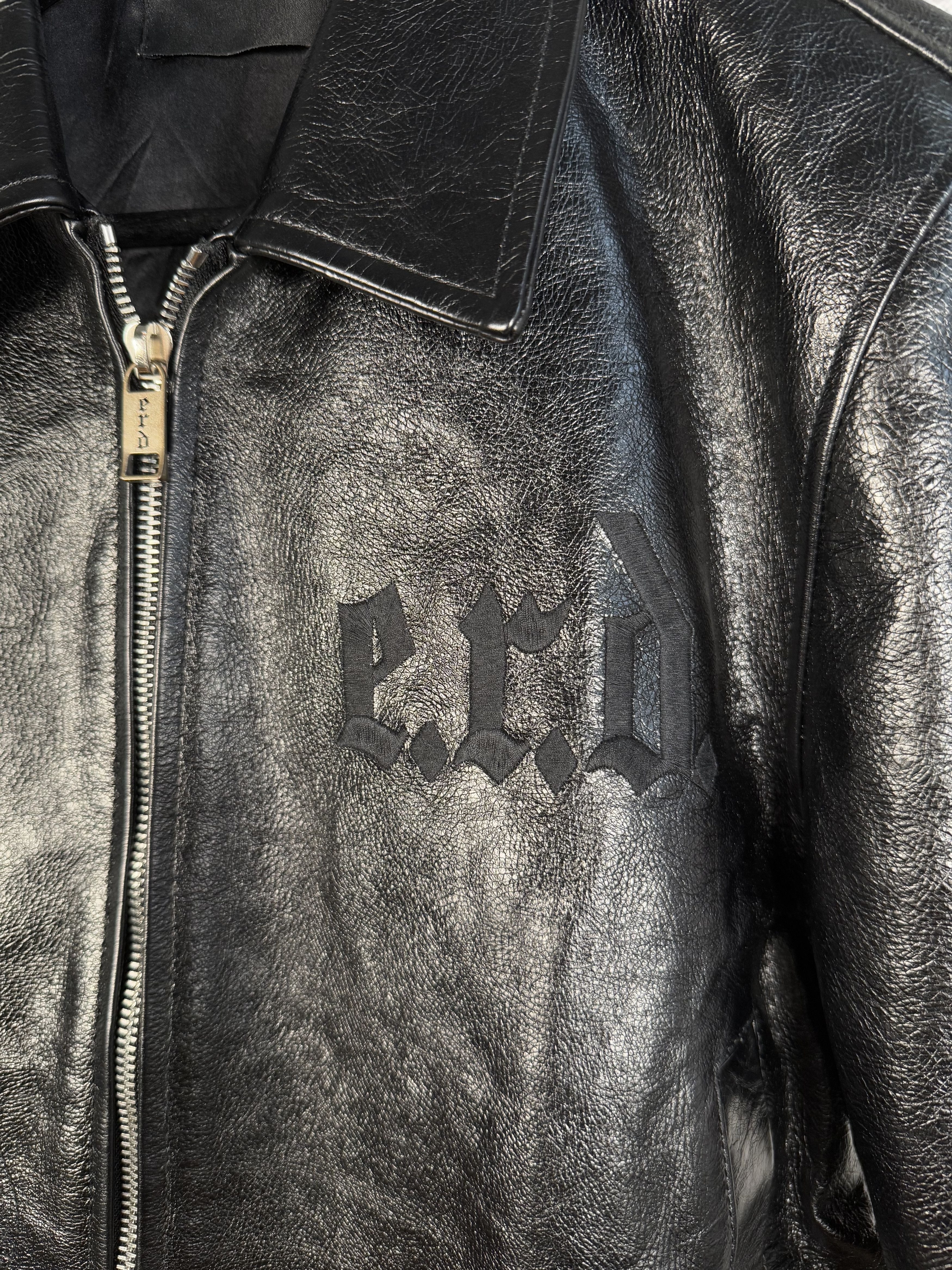 Enfants Riches Deprimes 🥀ERD GRAIL🥀 ROSES EN CUIR EDITION NOIRE SILK LINED JACKET Size US L / EU 52-54 / 3 - 5 Thumbnail