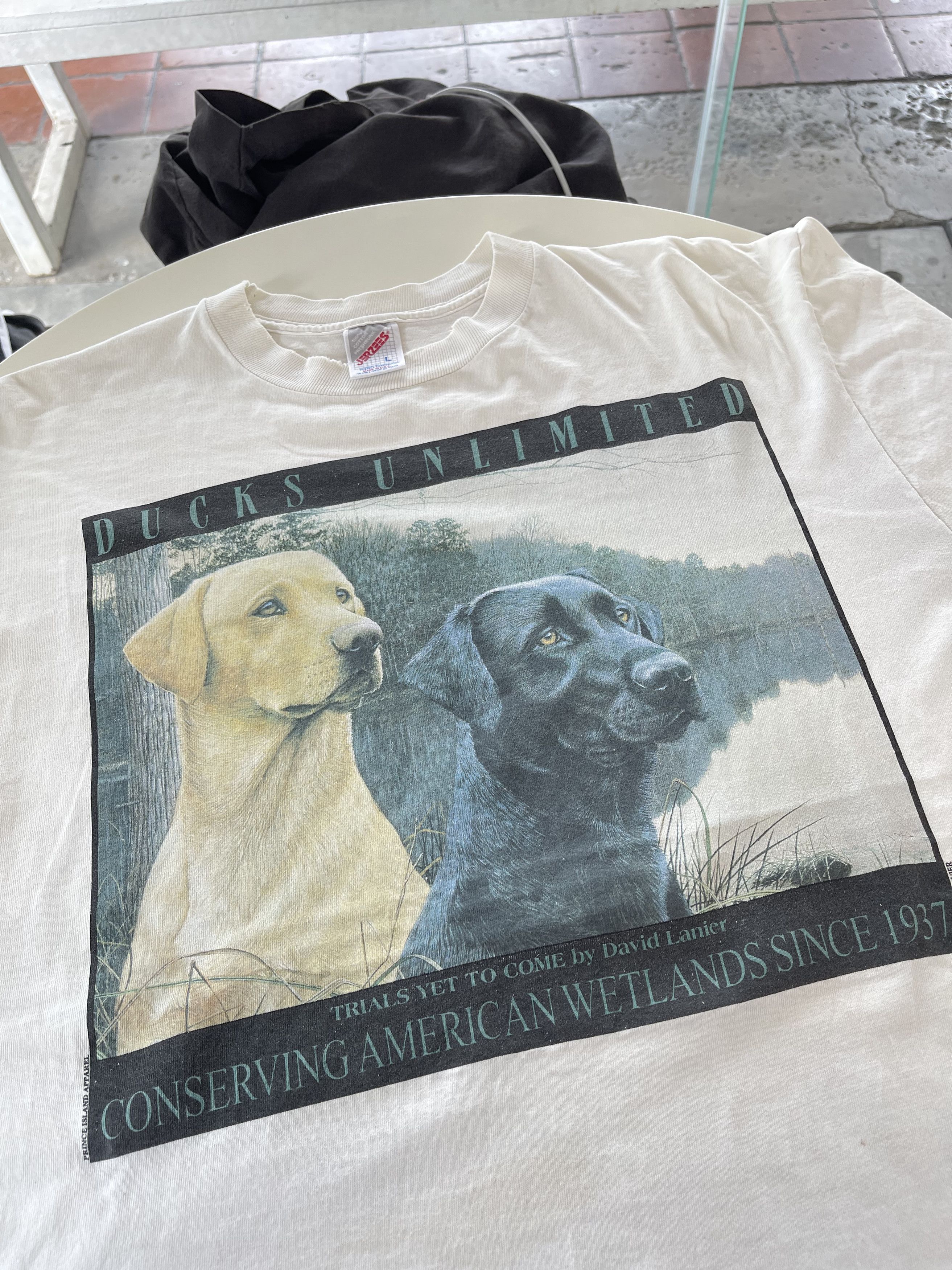 Vintage Vintage 1995 DAVID LANIER Duck Unlimited Tee Size US L / EU 52-54 / 3 - 2 Thumbnail