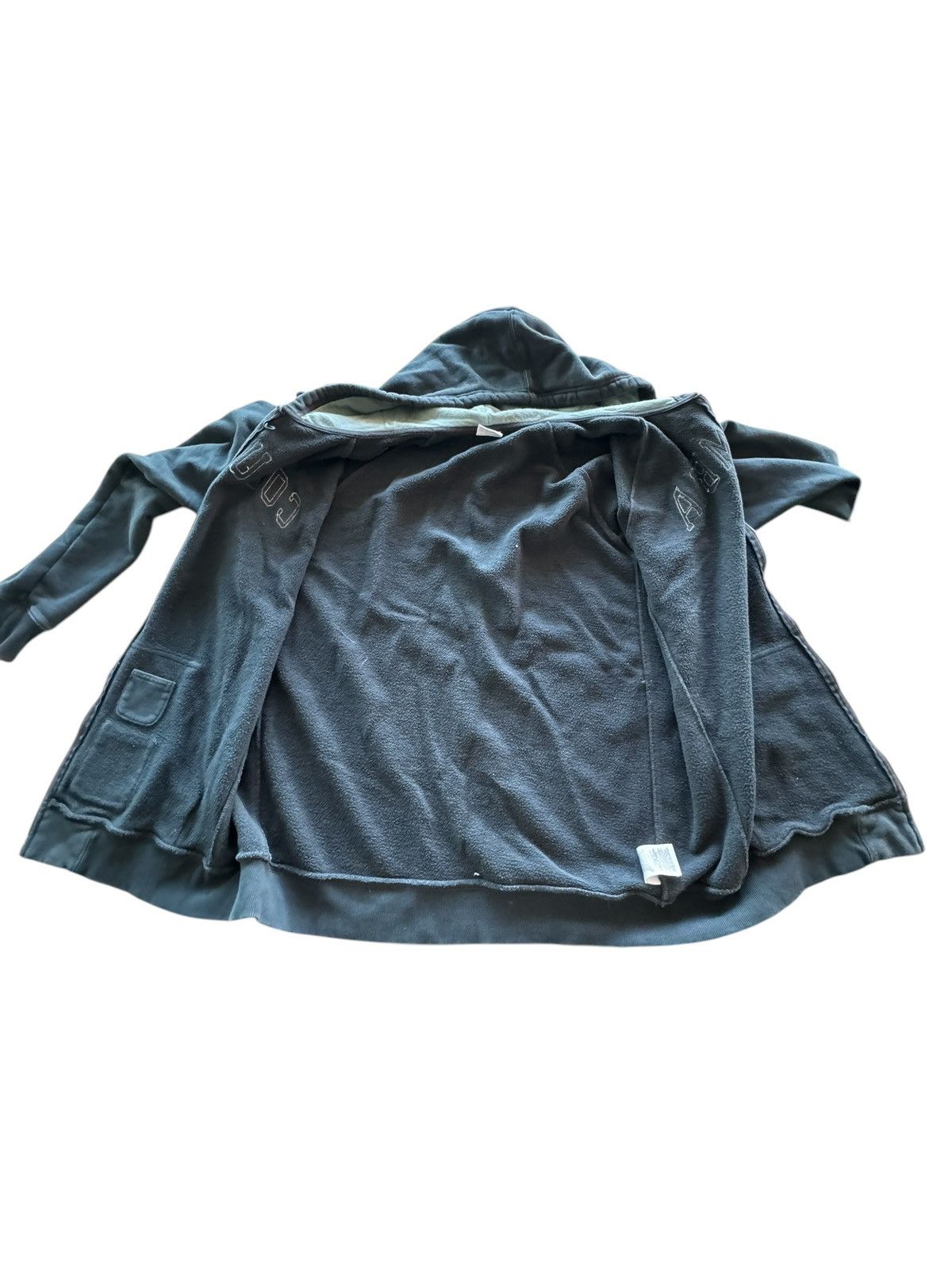 Columbia Embroidered Columbia Zip Up Ribbed Drawstring Hoodie Size US XL / EU 56 / 4 - 6 Thumbnail