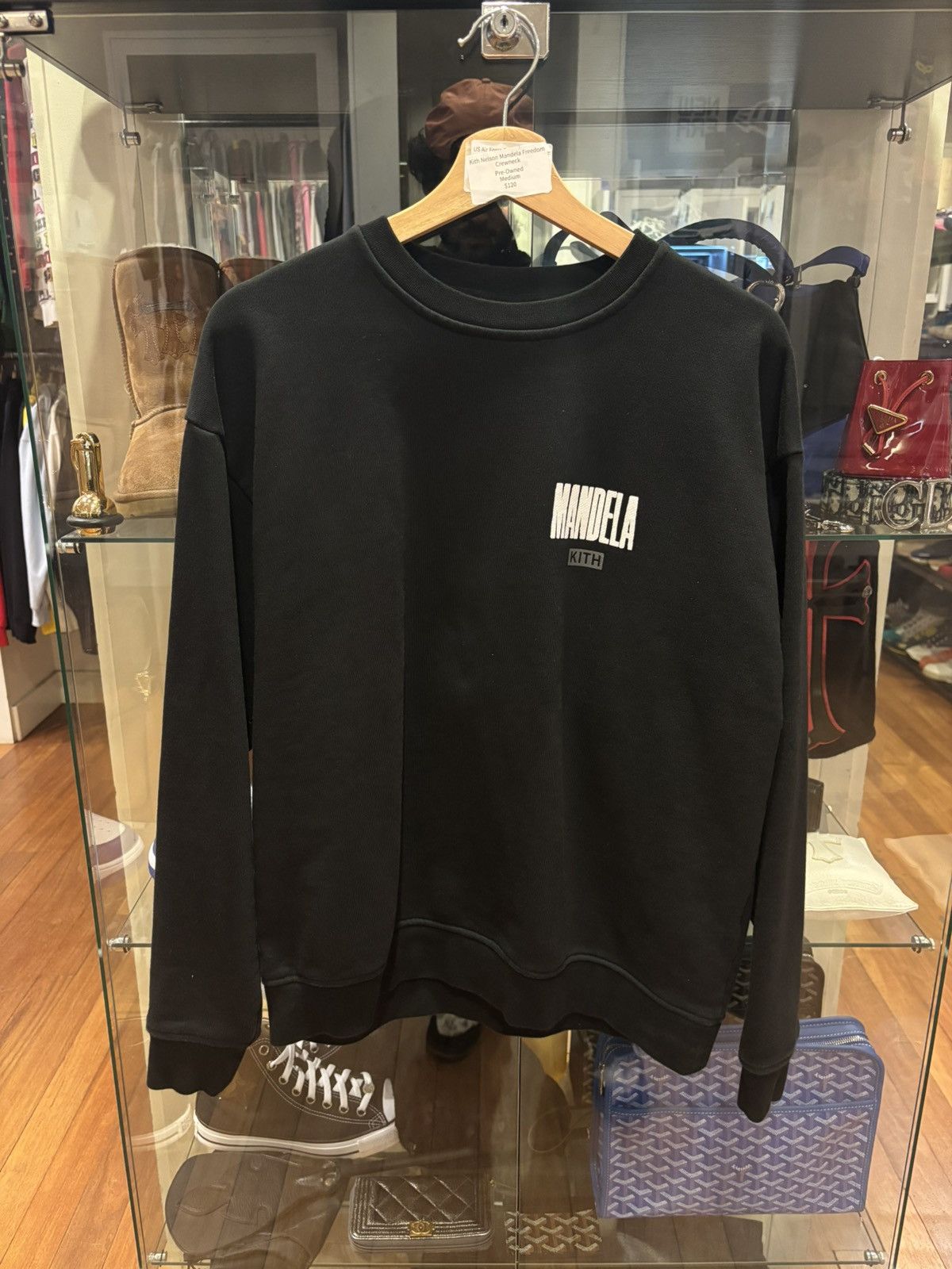 Kith Kith 101 Garment Dyed Meyer Knit Crewneck - Large | Grailed