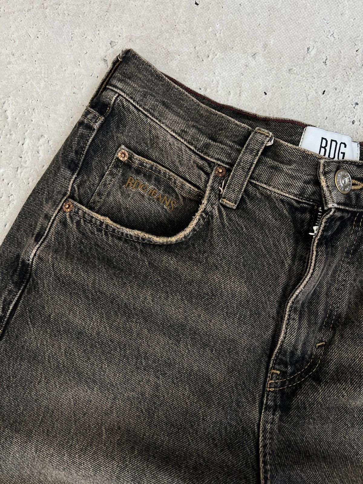 JNCO Washed Denim Jeans Vintage wide Leg Rap jeans y2k Size US 30 / EU 46 - 4 Thumbnail
