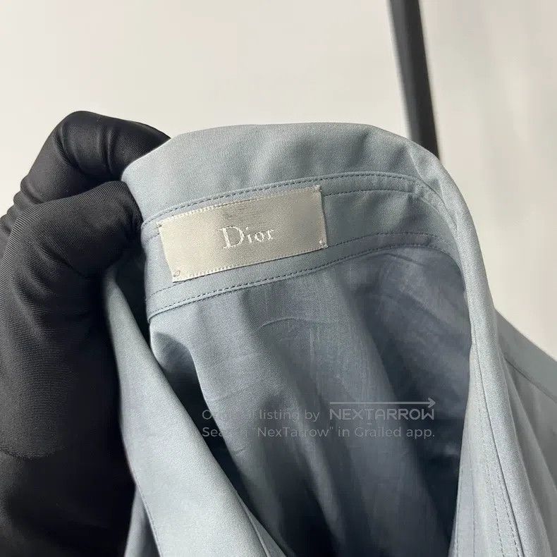 Dior Dior Size38 Gray casual shirt with long sleeves Size US XXS / EU 40 - 3 Thumbnail