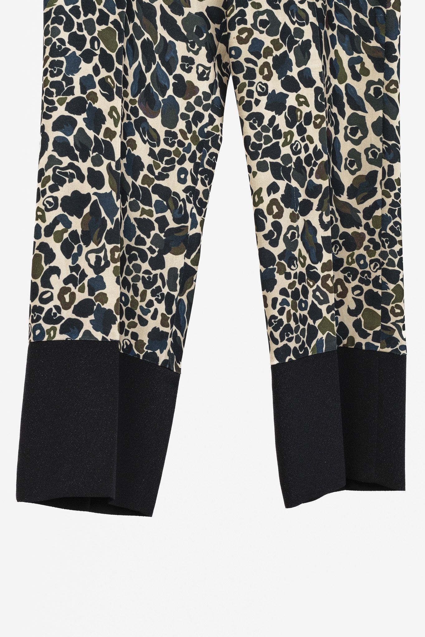 SMYTHE Smythe Green Floral Camo Pants Size 35" - 6 Thumbnail