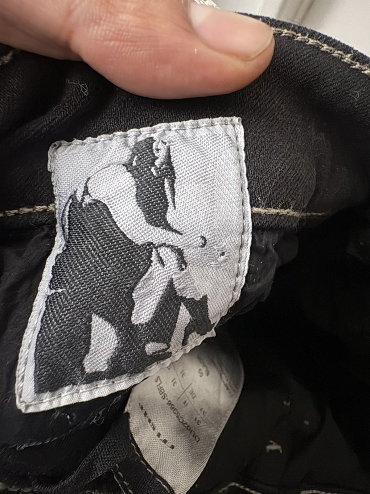 Rick Owens Rick Owens Slashed Denim Size US 31 - 5 Thumbnail