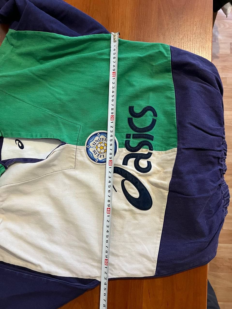 Asics VERY RARE 1993/94 LEEDS UNITED DRILL TRACK JACKET SIZE S Size US S / EU 44-46 / 1 - 20 Thumbnail