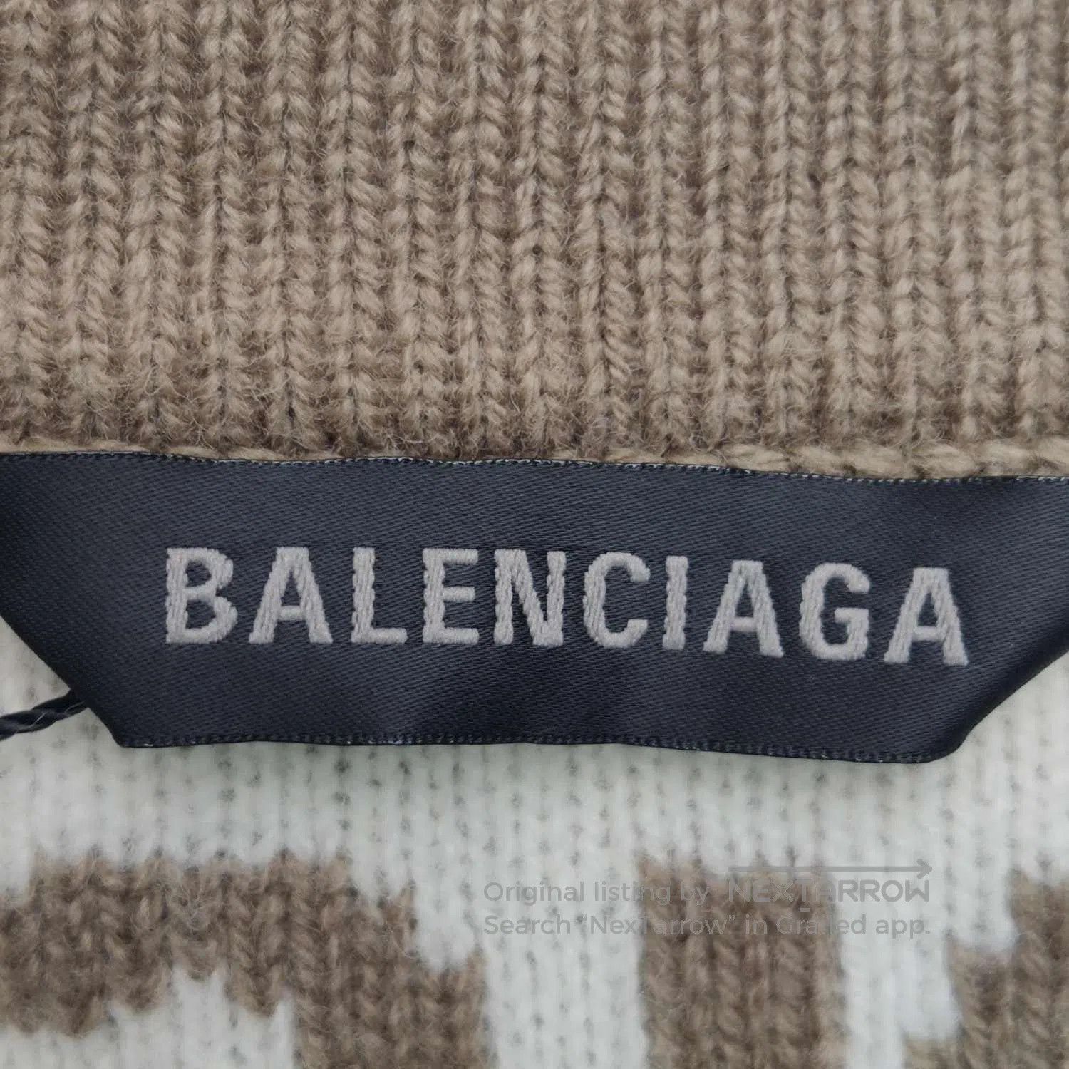 Balenciaga Balenciaga S Cotton Logo Crewneck T-Shirt. Size US S / EU 44-46 / 1 - 9 Thumbnail