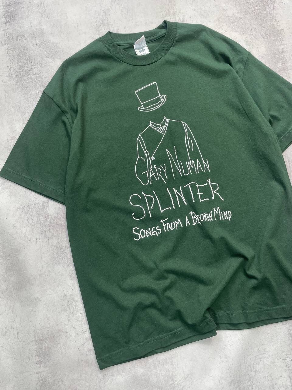 Band Tees × Japanese Brand × Vintage Vintage Gary Numan Splinter Tour 2013 Tee T-Shirt Y2K Size US XL / EU 56 / 4 - 2 Thumbnail
