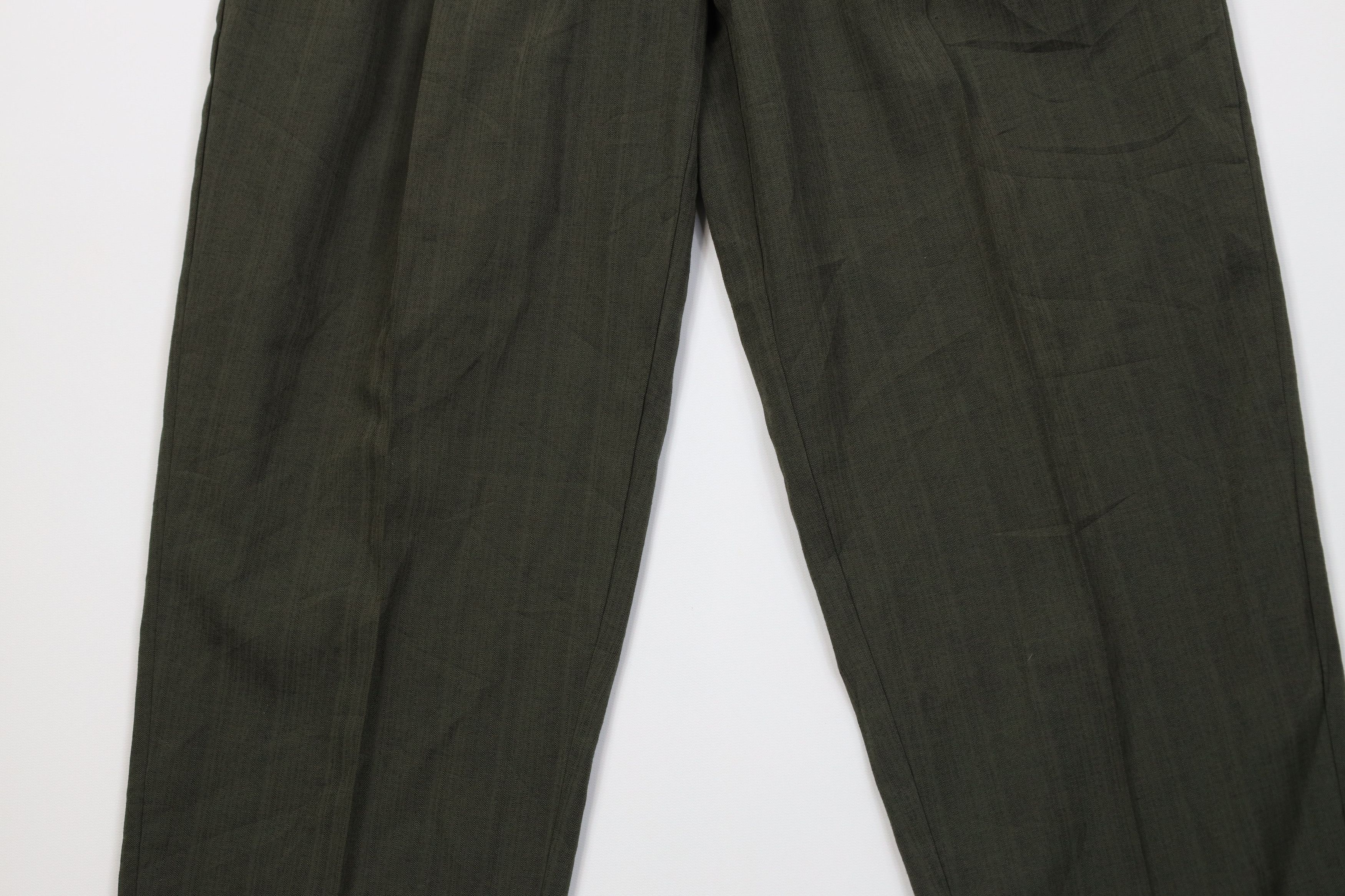 Vintage Deadstock Vintage 70s 80s Gabardine High Waist Chino Pants Size 28" / US 6 / IT 42 - 3 Thumbnail