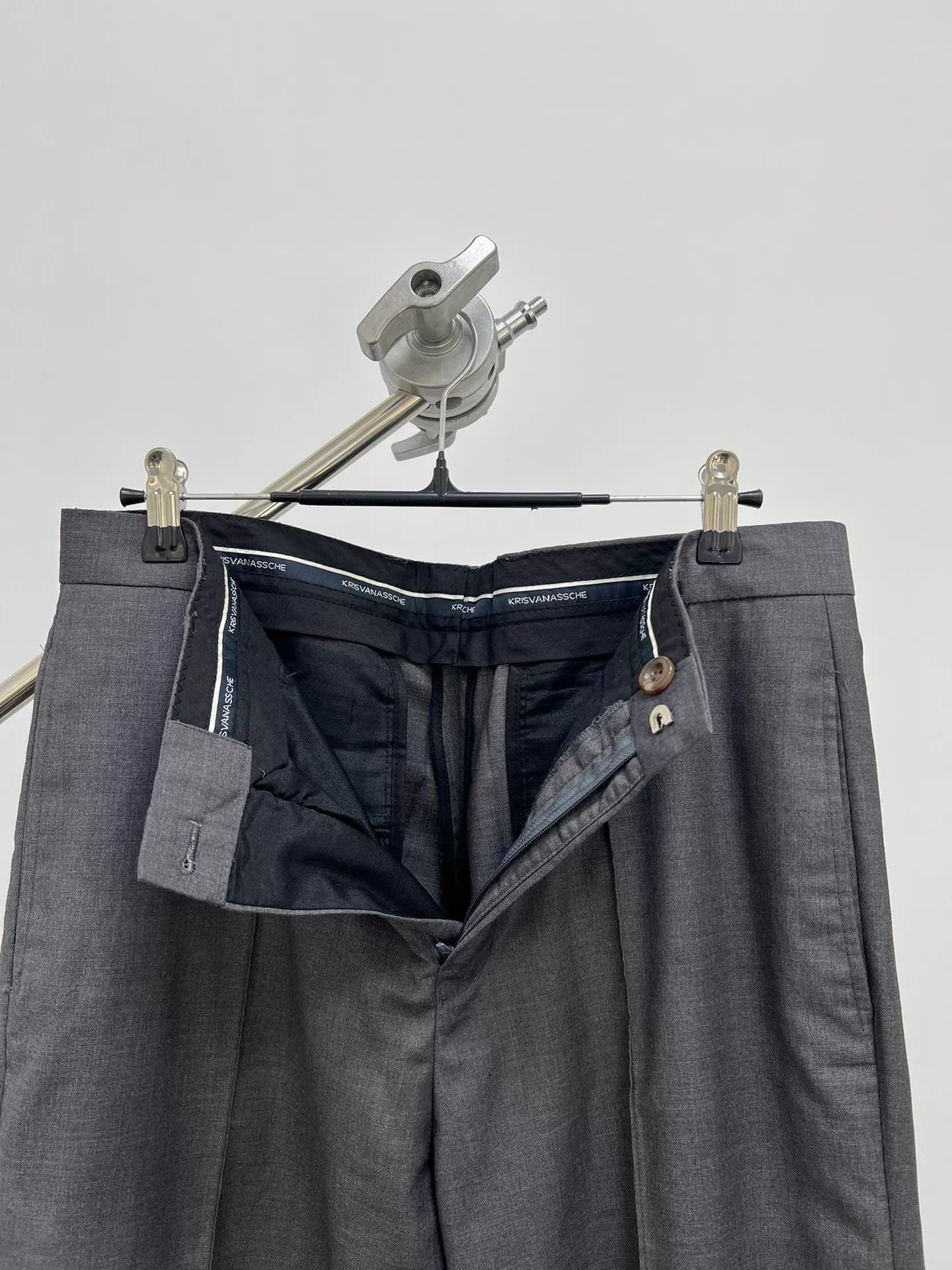 Other Krisvanassche draped pleated tailored trousers dvn style 48 Size US 32 / EU 48 - 4 Thumbnail