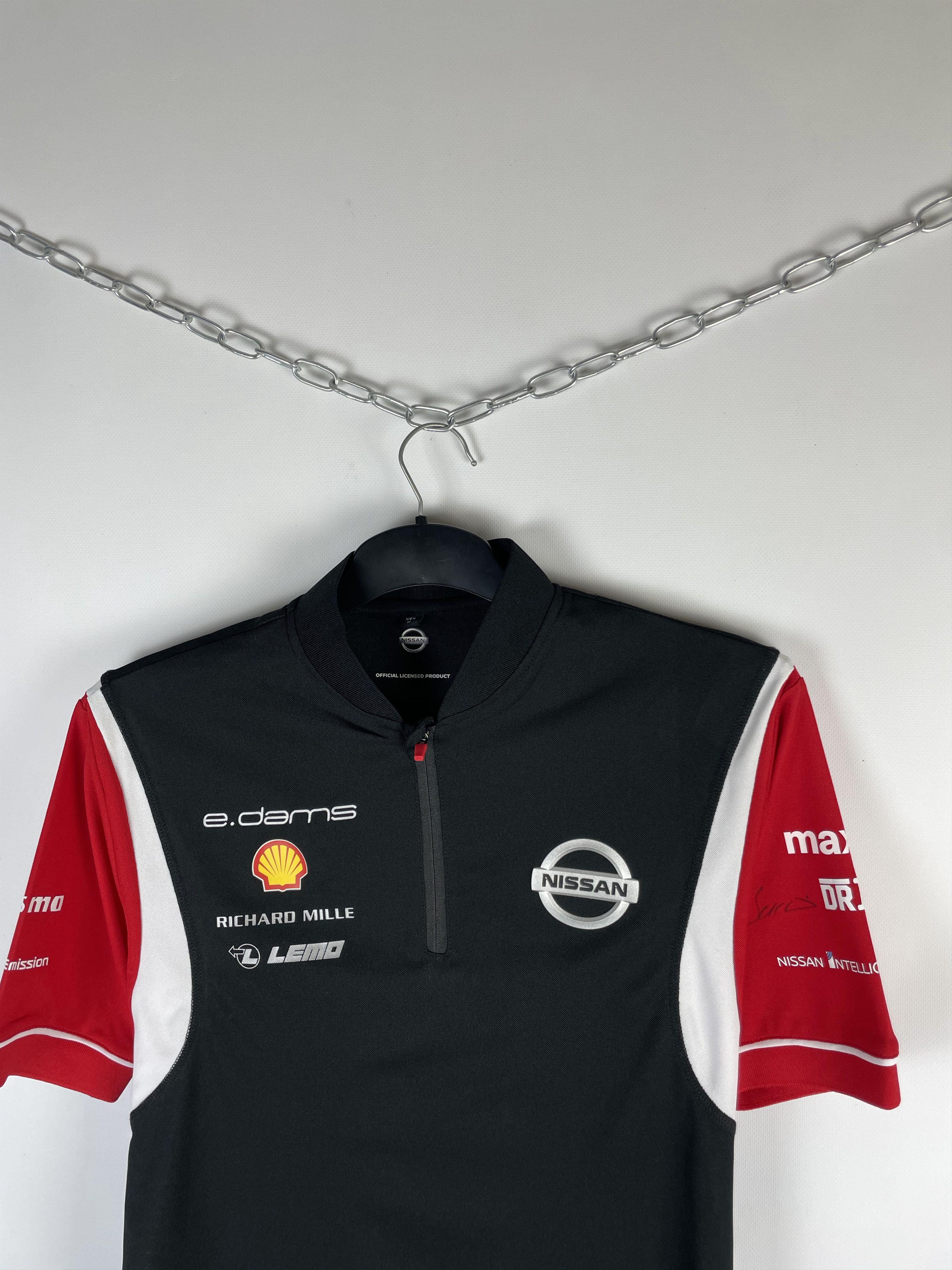 Japanese Brand × Vintage Nissan Racing T Shirt Mens M Shell Japan Pirelli Sparco MOTO Size US M / EU 48-50 / 2 - 3 Thumbnail