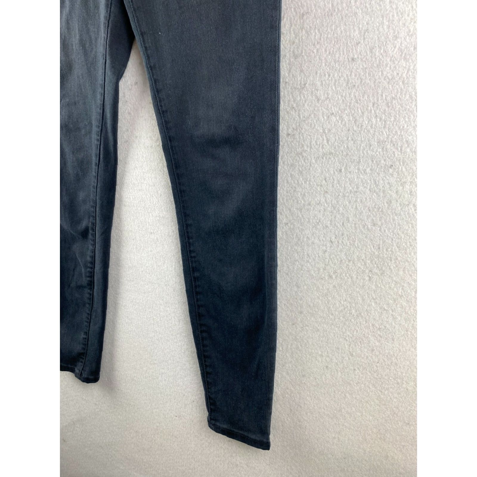 Madewell Madewell Jeans Womens 24 Black High-Rise Skinny Dark Wash Stretch Denim Pants - 5-Pocket Design Menstrual? Size 42" / US 20 - 5 Thumbnail