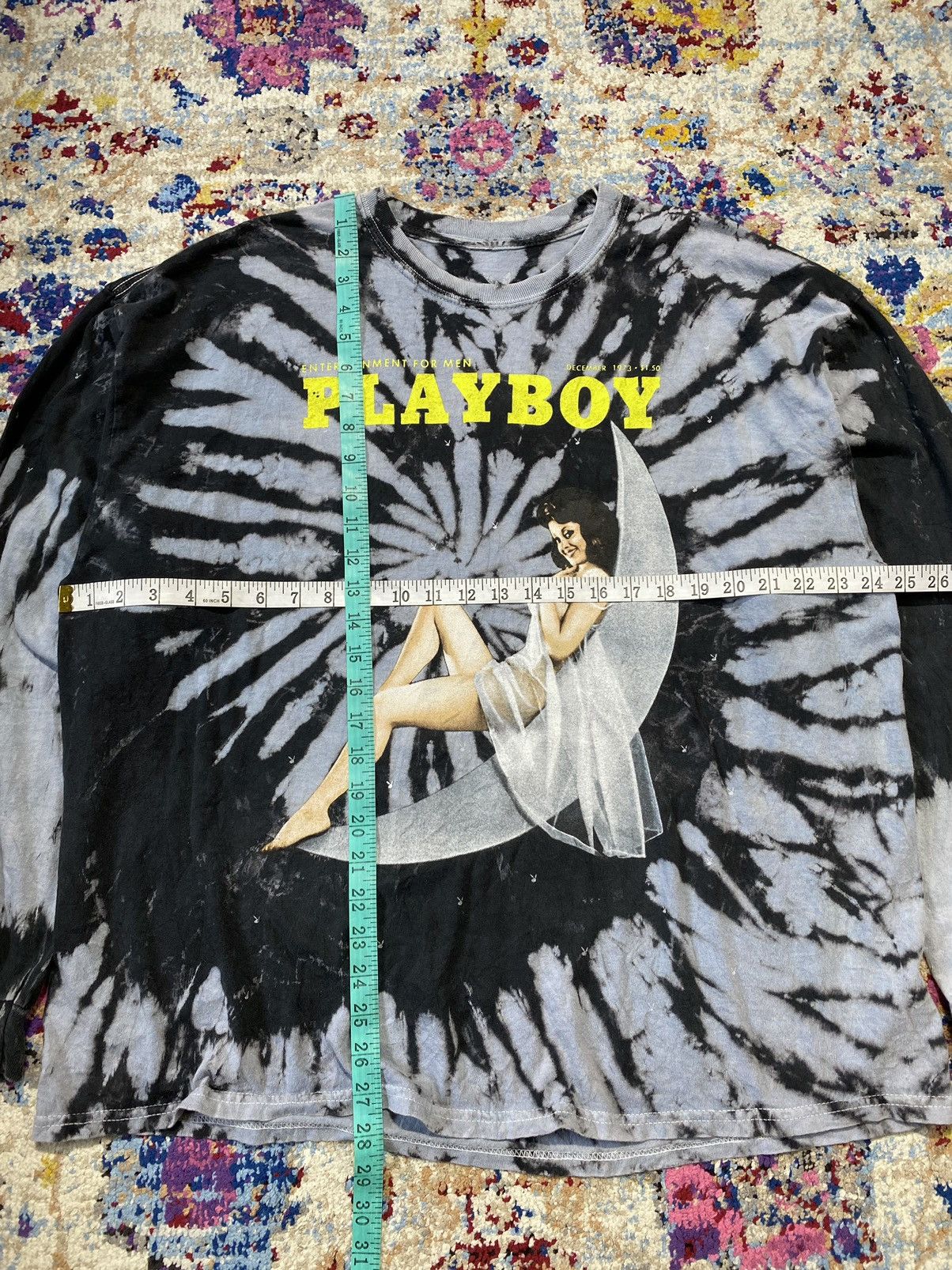 Playboy Playboy Magazine Woman On The Moon Classic Long Sleeve Tees Size US XL / EU 56 / 4 - 8 Thumbnail
