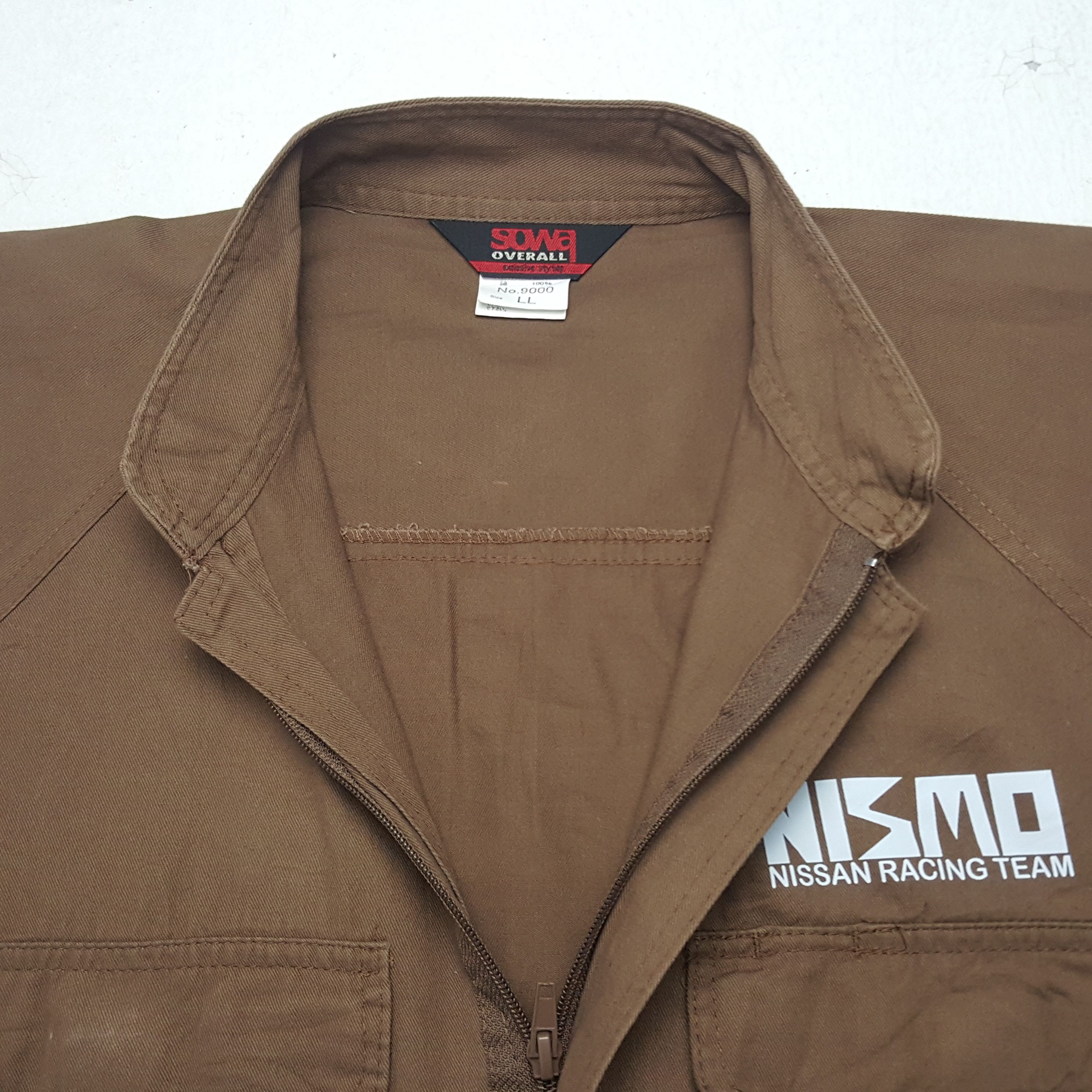 Vintage Vintage Nismo Racing Team Custom Art Sport Coverall Jacket Size US L / EU 52-54 / 3 - 9 Thumbnail