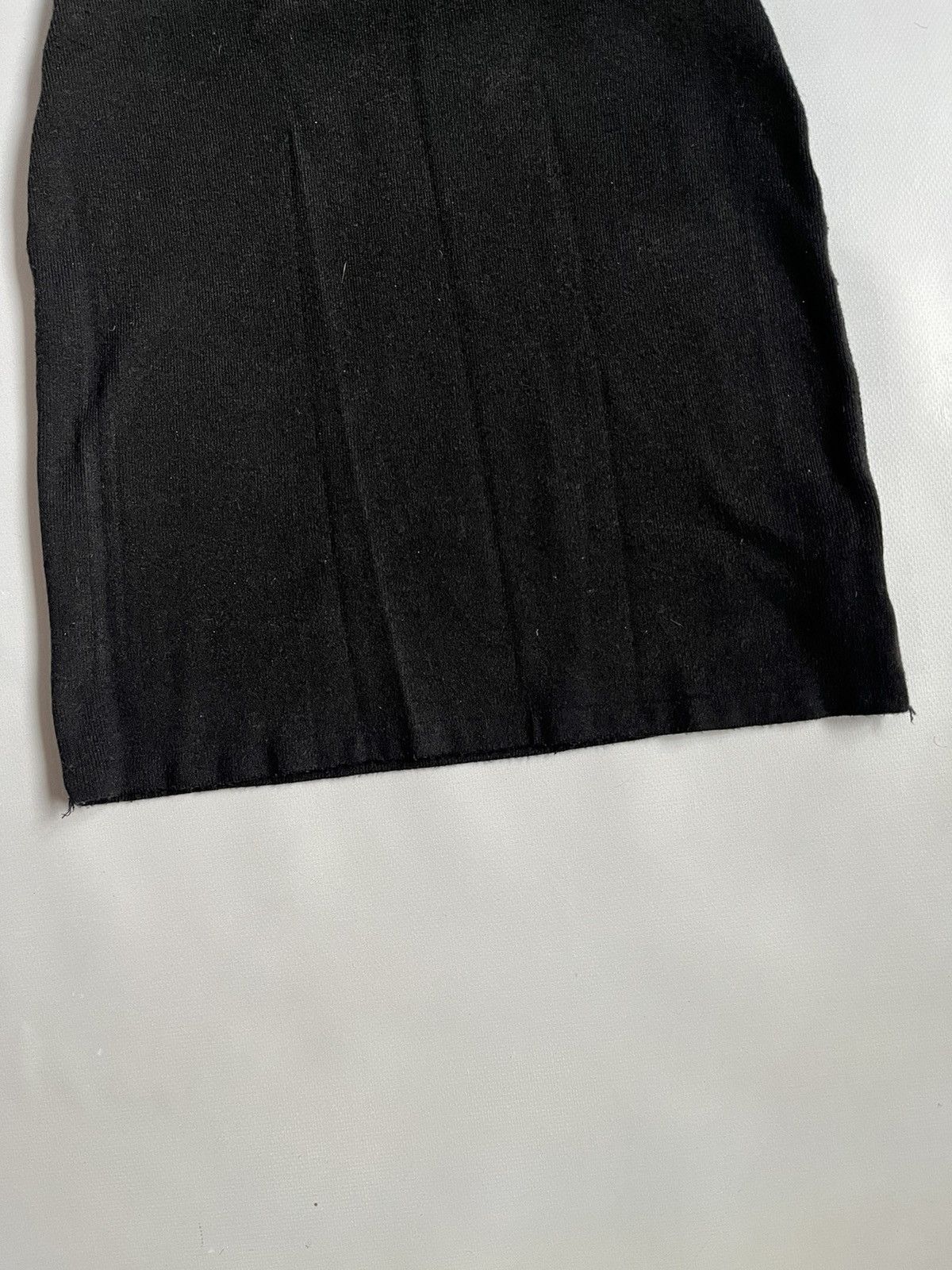Alexander Wang Alexander Wang Black Wool Mock Neck Short Sleeve Dress Size M / US 6-8 / IT 42-44 - 7 Thumbnail