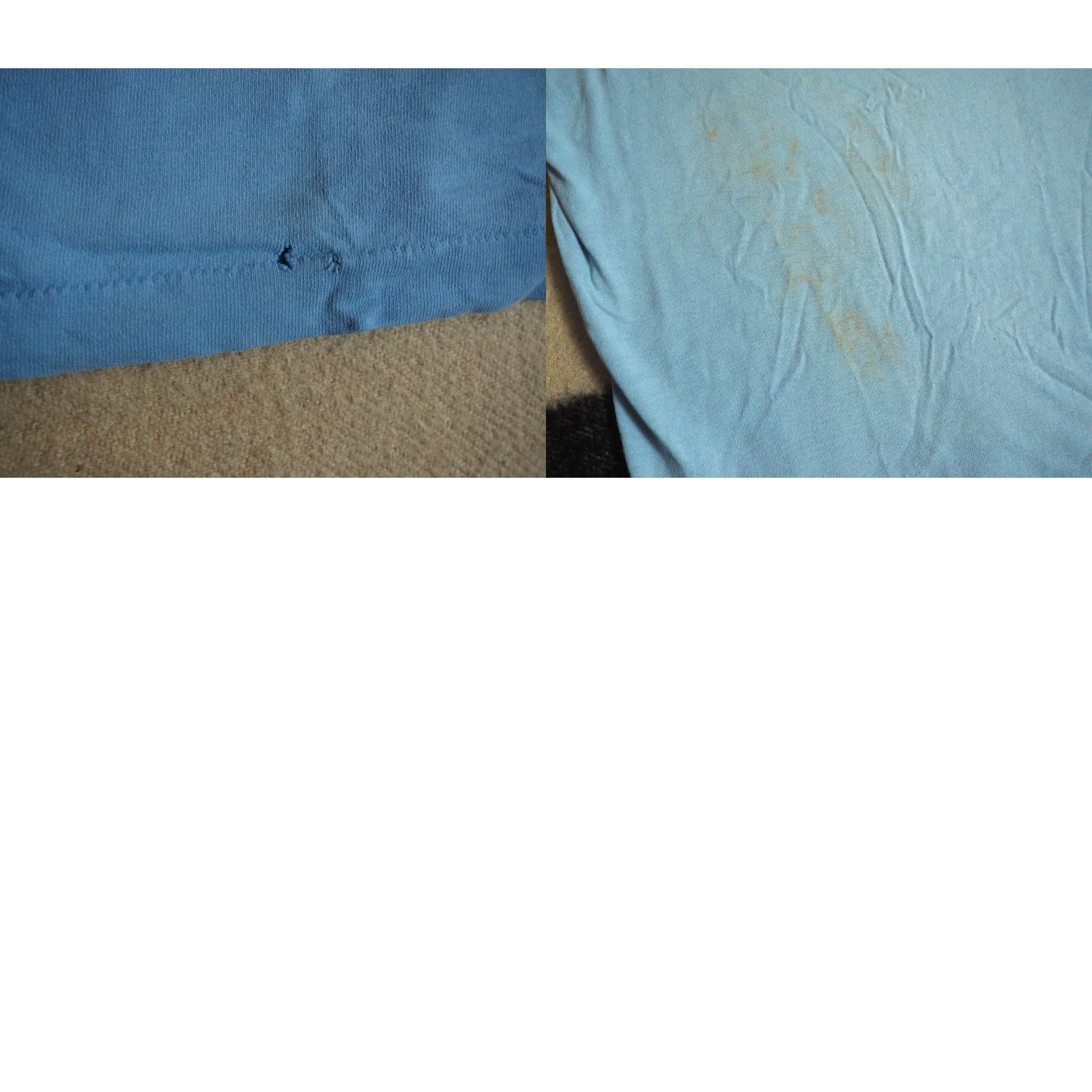 Fruit Of The Loom VTG 90s Fruit of the Loom Seattle Census Faded Blue Grunge Tee T-Shirt Mens L Shirt 90s Logo Short Sleeve Crew Neck Cotton Vintage Size US L / EU 52-54 / 3 - 8 Thumbnail