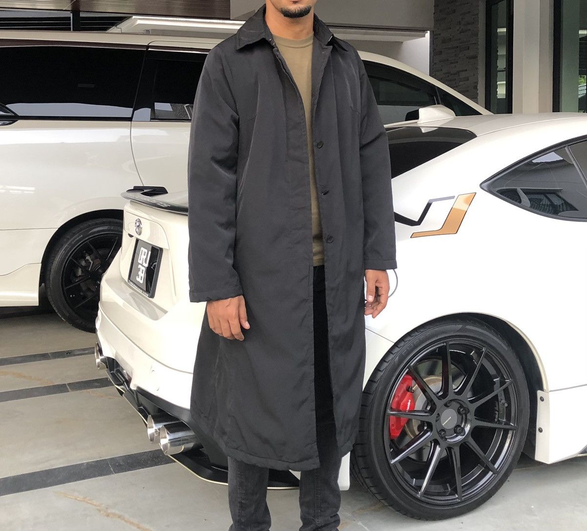 DKNY Donna Karan New York Paded Coat Jacket