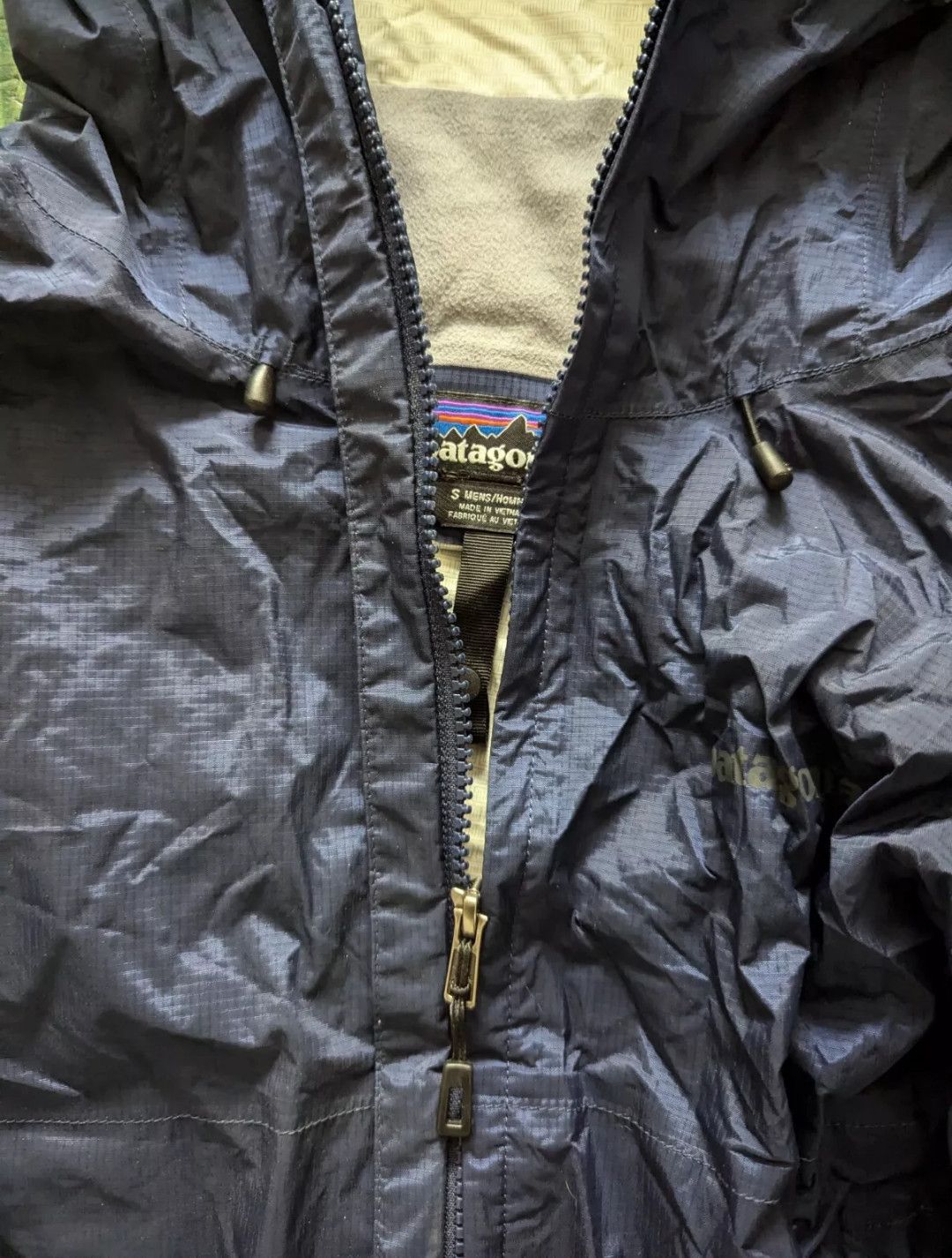 Patagonia PATAGONIA Rain Jacket Hooded H2NO Navy Blue Small Size US S / EU 44-46 / 1 - 4 Thumbnail