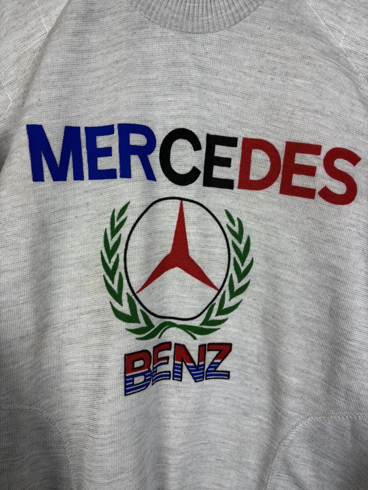 Mercedes-Benz 80s 90s Mercedez Benz Retro Tracksuit Suit Set Grey Size L Size US L / EU 52-54 / 3 - 3 Thumbnail