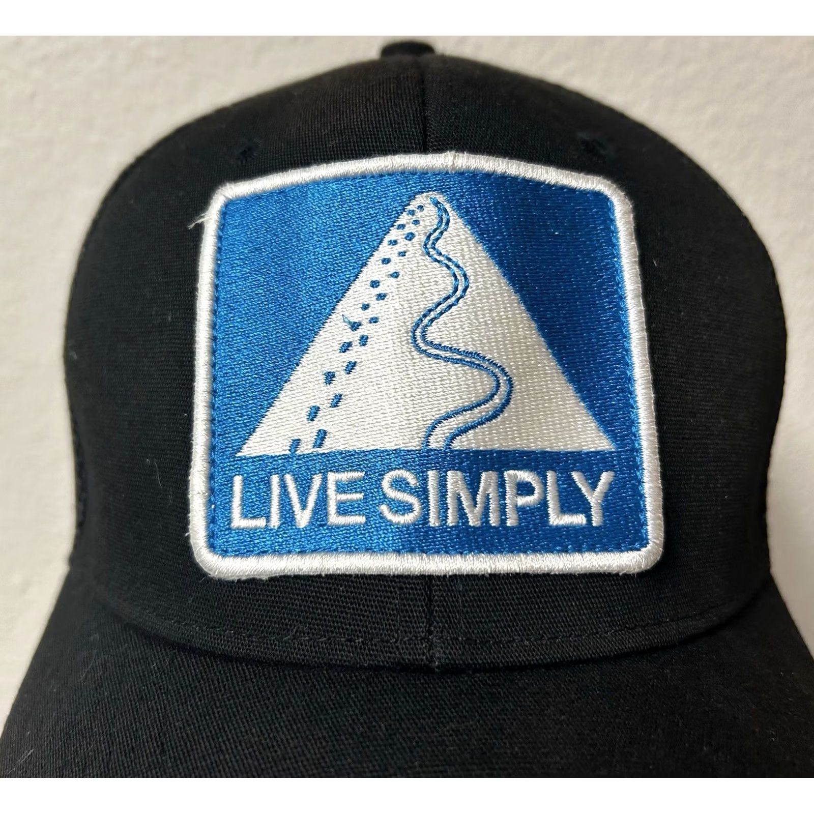 Patagonia VINTAGE Patagonia Snapback Hat Black Live Simply Hike Up Ski Down Mens Size ONE SIZE - 2 Thumbnail