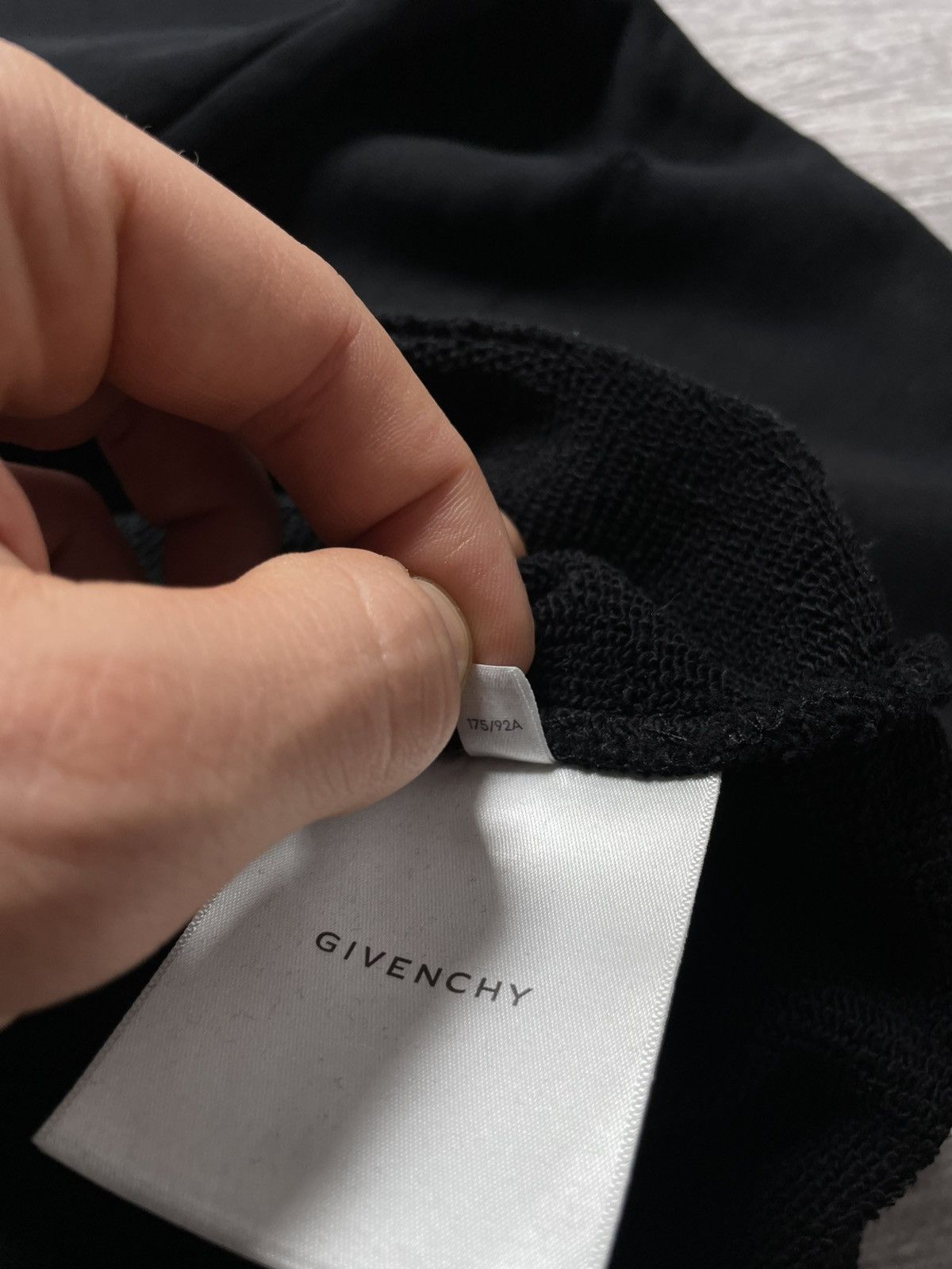 Givenchy Givenchy College Slim Fit Crewneck Black Sweatshirt Size US S / EU 44-46 / 1 - 9 Thumbnail