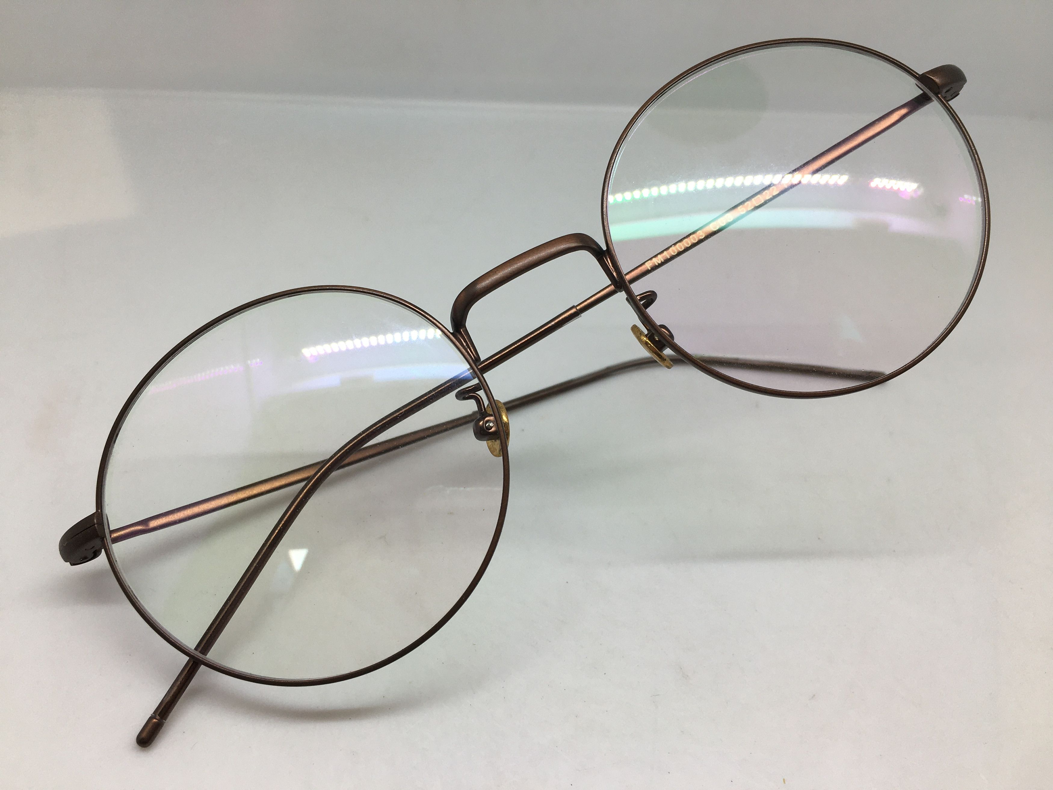 Other Brown Round Eyeglasses Frame GATSBY ARISTOCRAT Size ONE SIZE - 5 Thumbnail