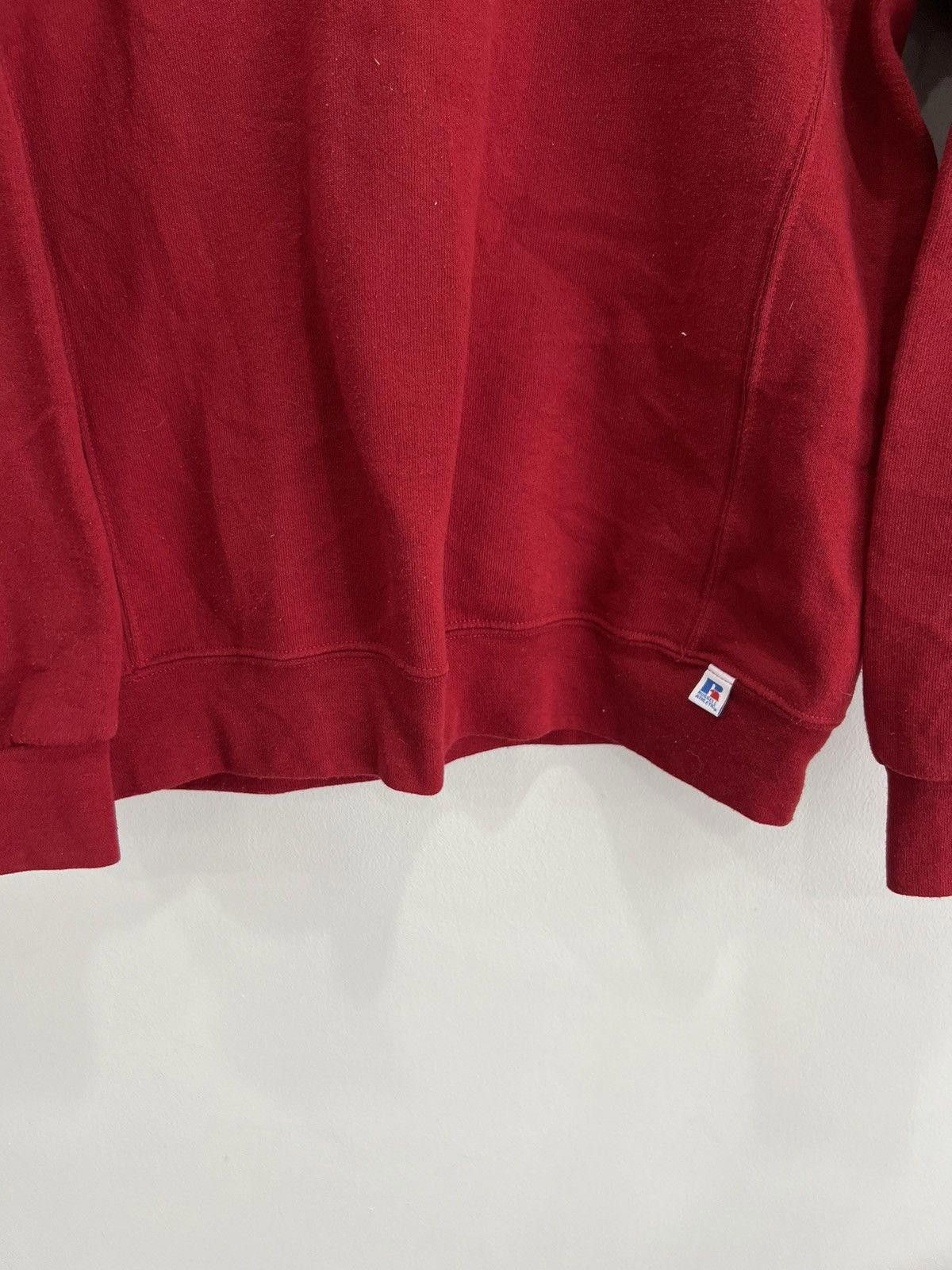 Vintage Vintage Russell Athletic Blank sweater sweatshirt Size US M / EU 48-50 / 2 - 2 Thumbnail