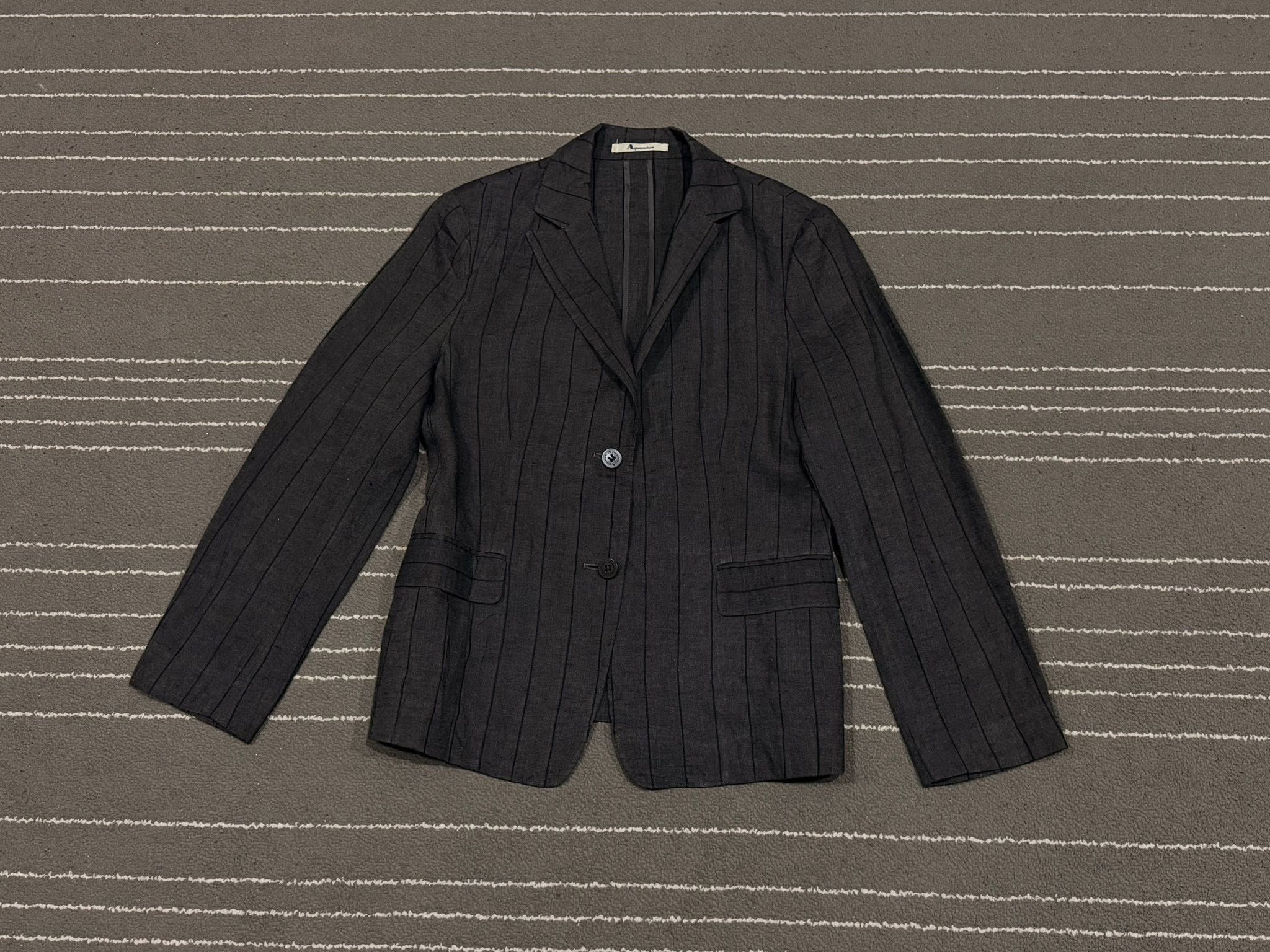 Aquascutum Aquascutum dark grey women blazer XS 2253 Size XS / US 0-2 / IT 36-38 - 3 Thumbnail