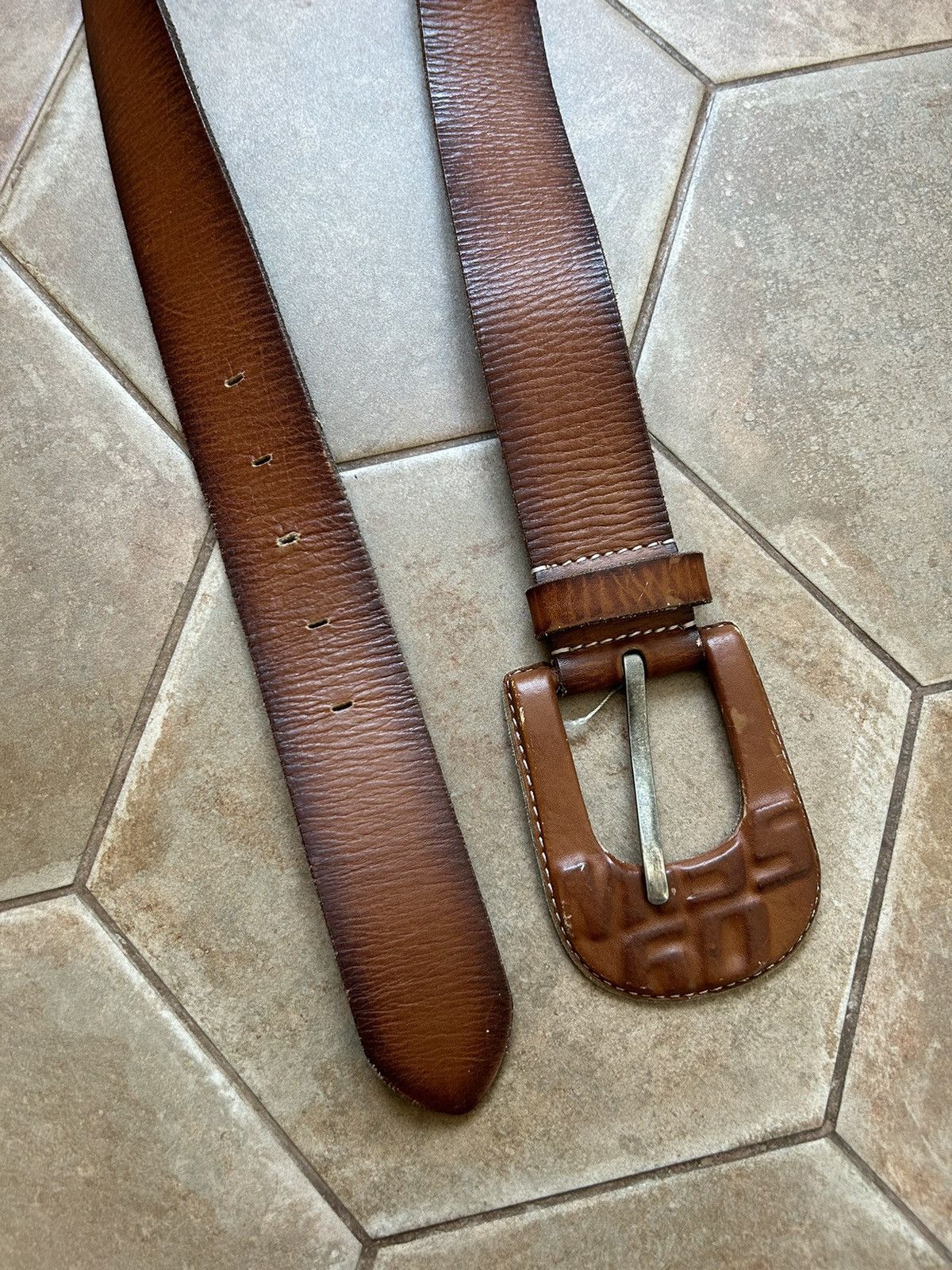 Miss Sixty Vintage Y2K Snake Skin Leather Belt