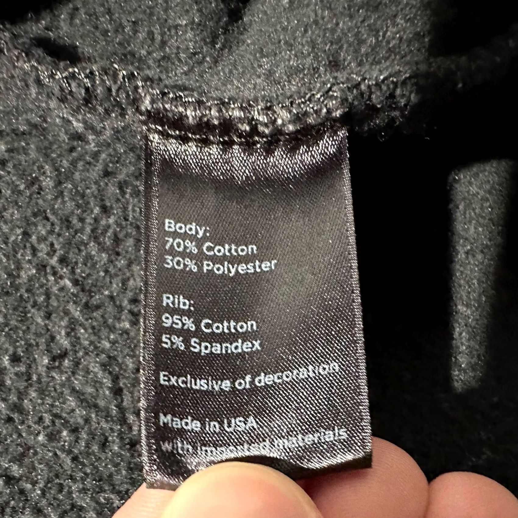 Flint And Tinder Flint And Tinder Hoodie Mens S Black Full Zip Logo Heavyweight EUC Size US S / EU 44-46 / 1 - 6 Thumbnail