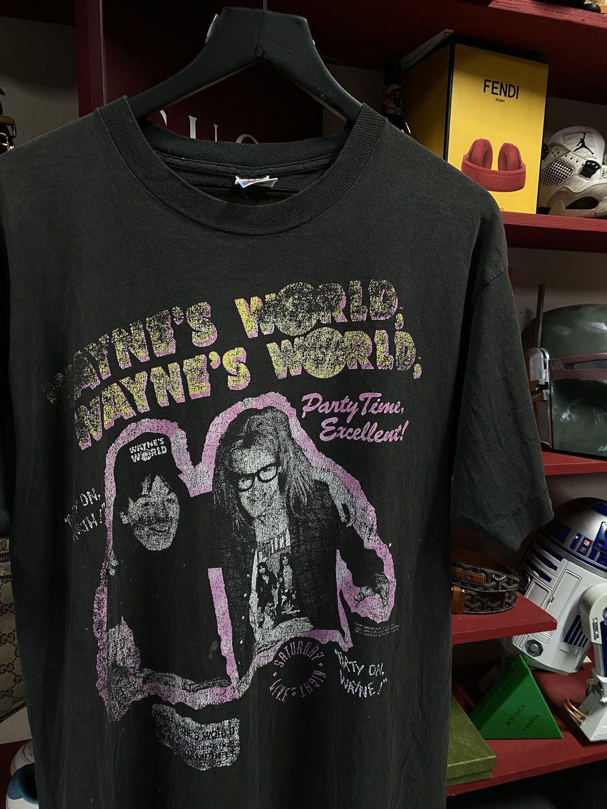 Vintage vintage 1991 Wayne’s World Movie T-Shirt Size XLarge Size US XL / EU 56 / 4 - 2 Thumbnail