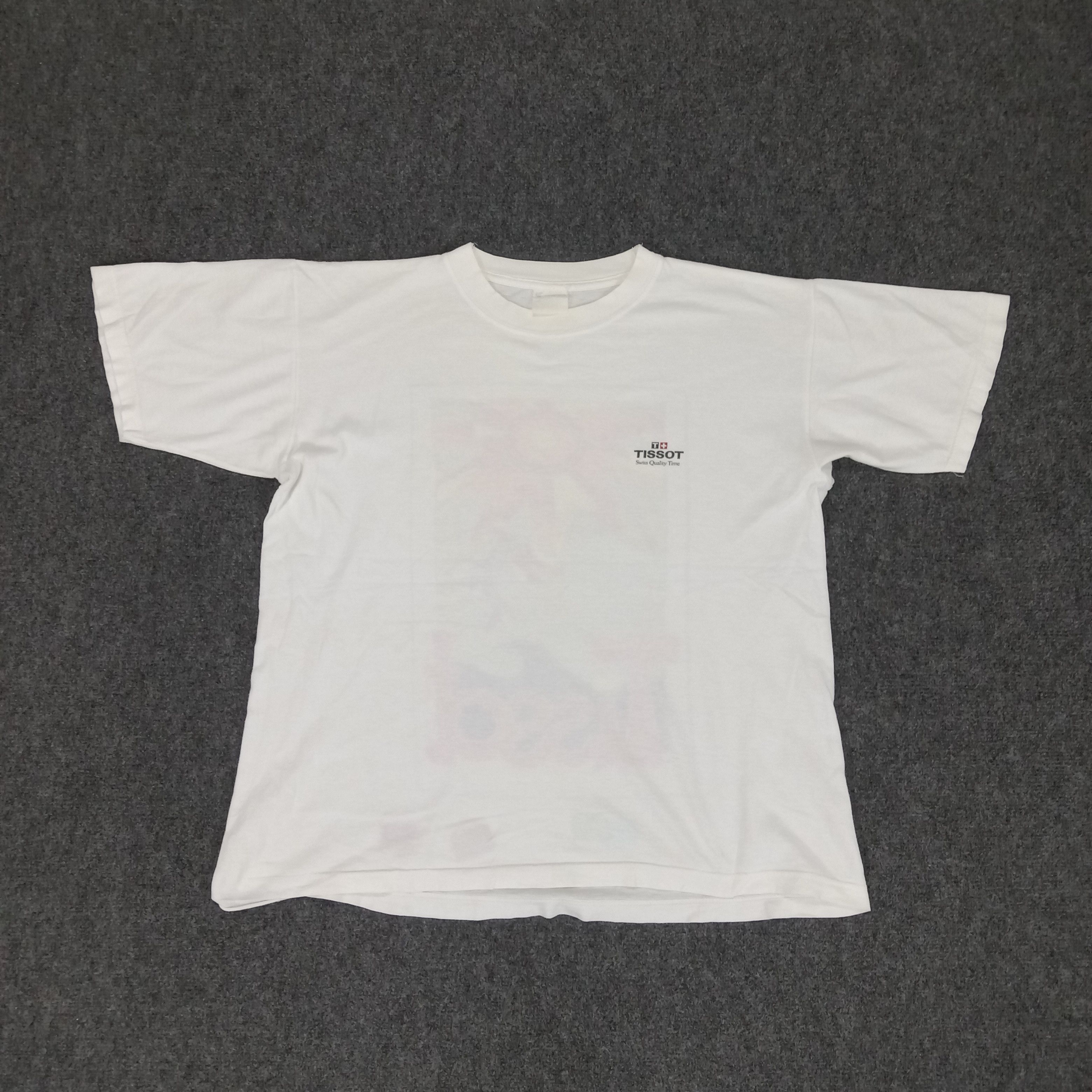 Tissot × Vintage Tissot Swiss Watch Brand Promo Tshirt Size US M / EU 48-50 / 2 - 3 Thumbnail