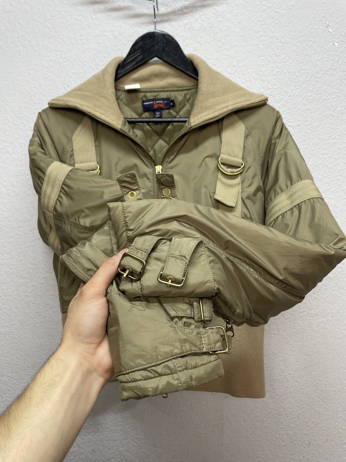Triple 5 Soul Triple Five Soul Tech Bomber Archive Utility NYLON WOOL Hbrd Size M / US 6-8 / IT 42-44 - 6 Thumbnail