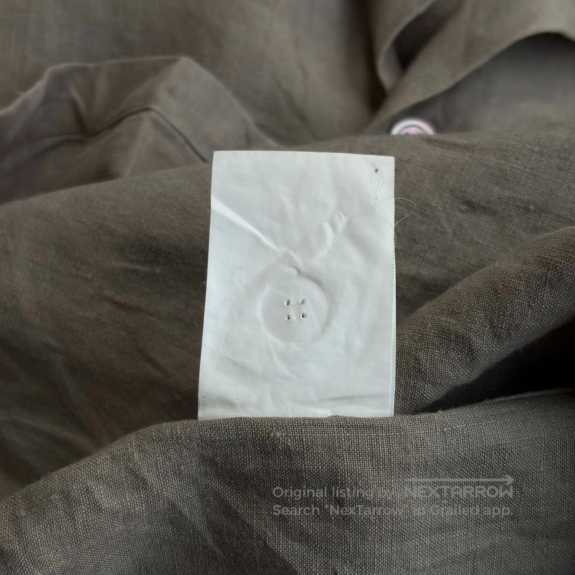 Y's for Men Yohji Yamamoto 90s Linen Shirt. Size US M / EU 48-50 / 2 - 7 Thumbnail