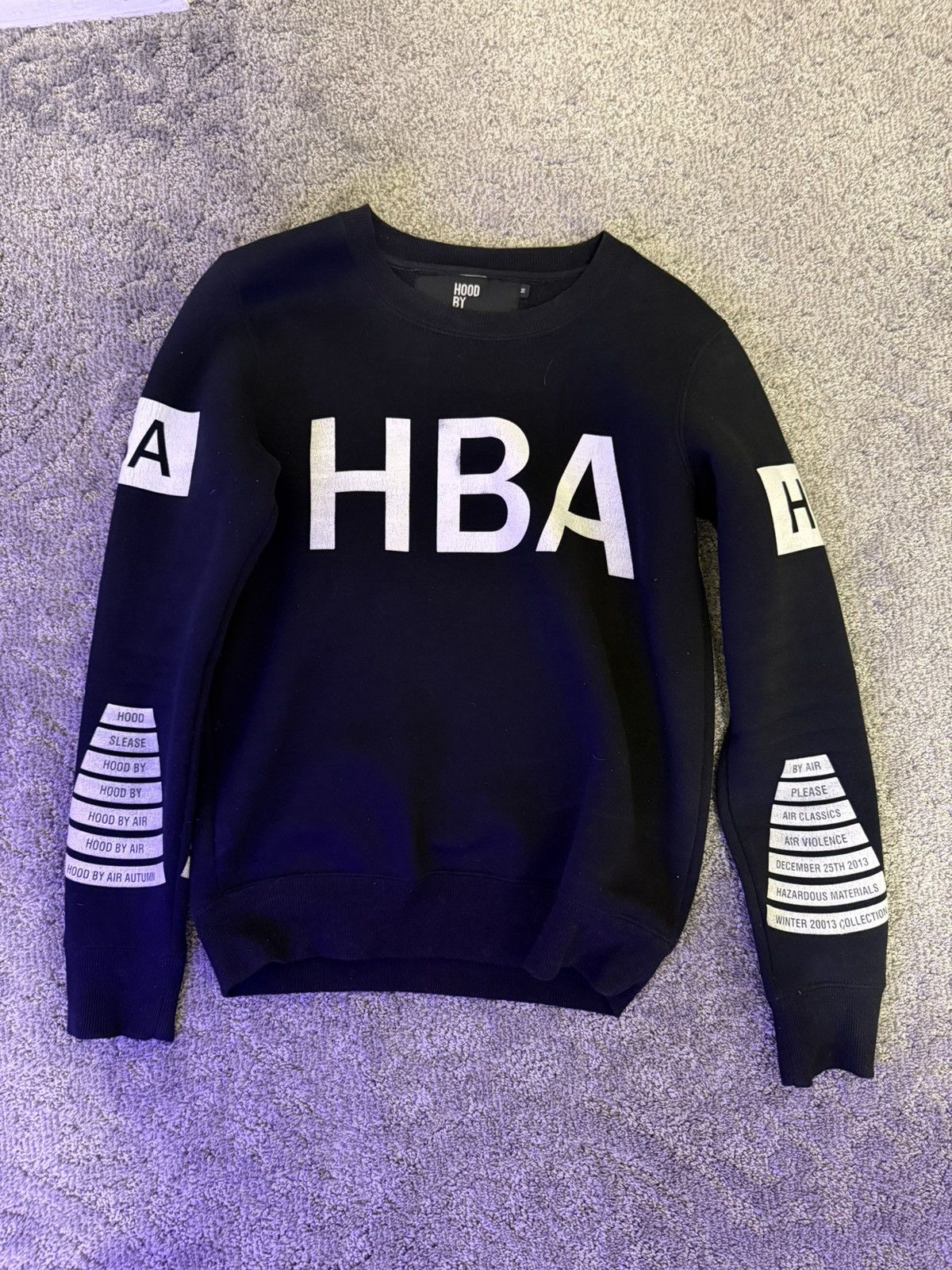 Hood By Air Hood by Air x H.R. Giger Spinal Print Longsleeve shirt