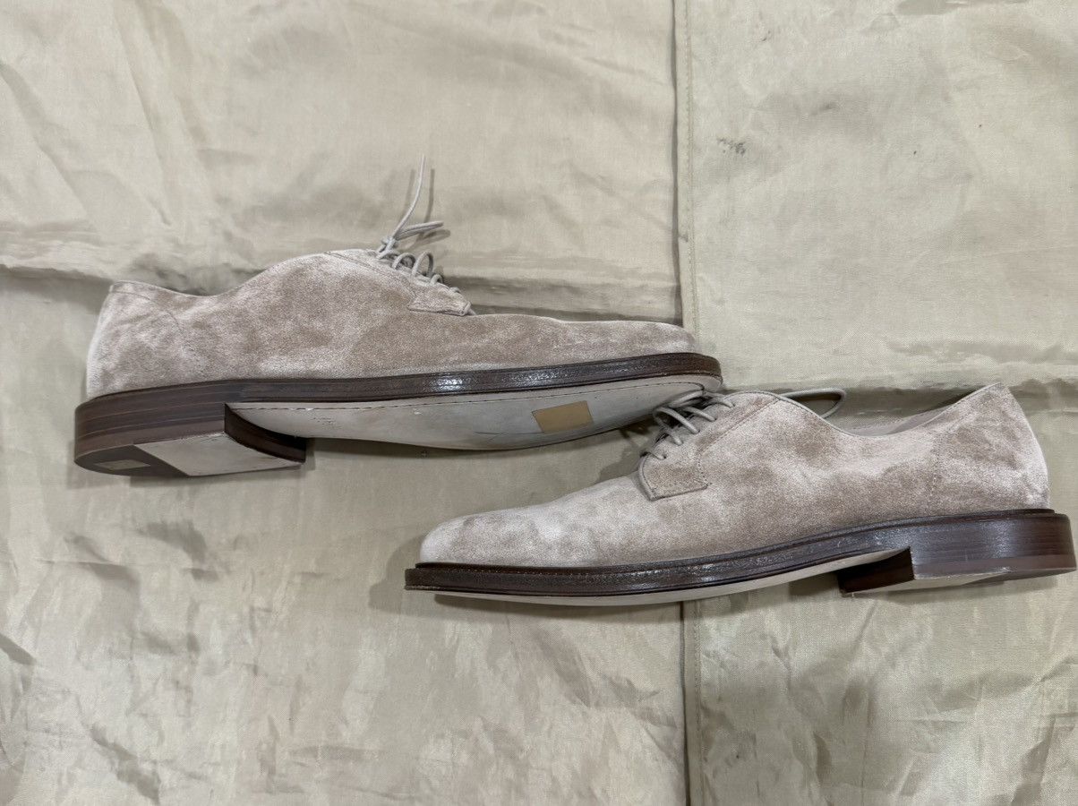 Brunello Cucinelli Brunello Cucinelli Suede Derby shoes Size 44 Size US 11 / EU 44 - 7 Thumbnail