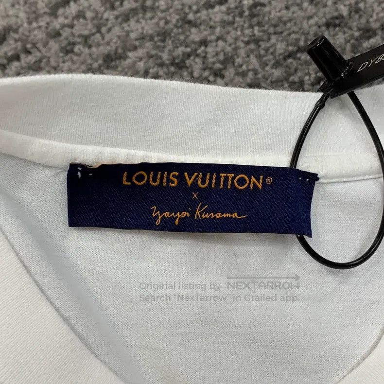 Louis Vuitton Louis Vuitton Yayoi Kusama Signature Short Sleeves Size US XXL / EU 58 / 5 - 5 Thumbnail