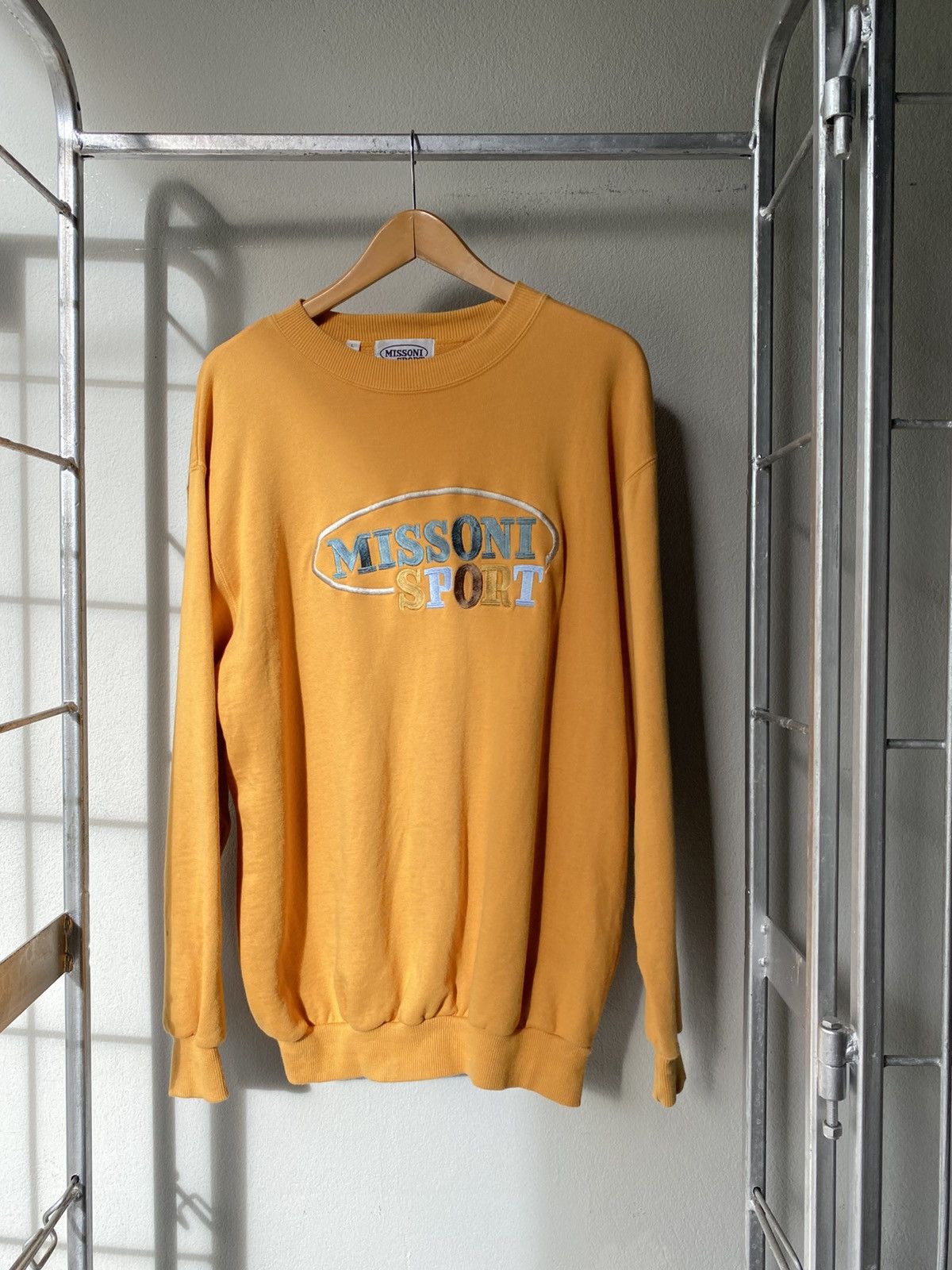 Missoni MISSONI SPORT Yellow Sweatshirt Size US L / EU 52-54 / 3 - 1 Thumbnail