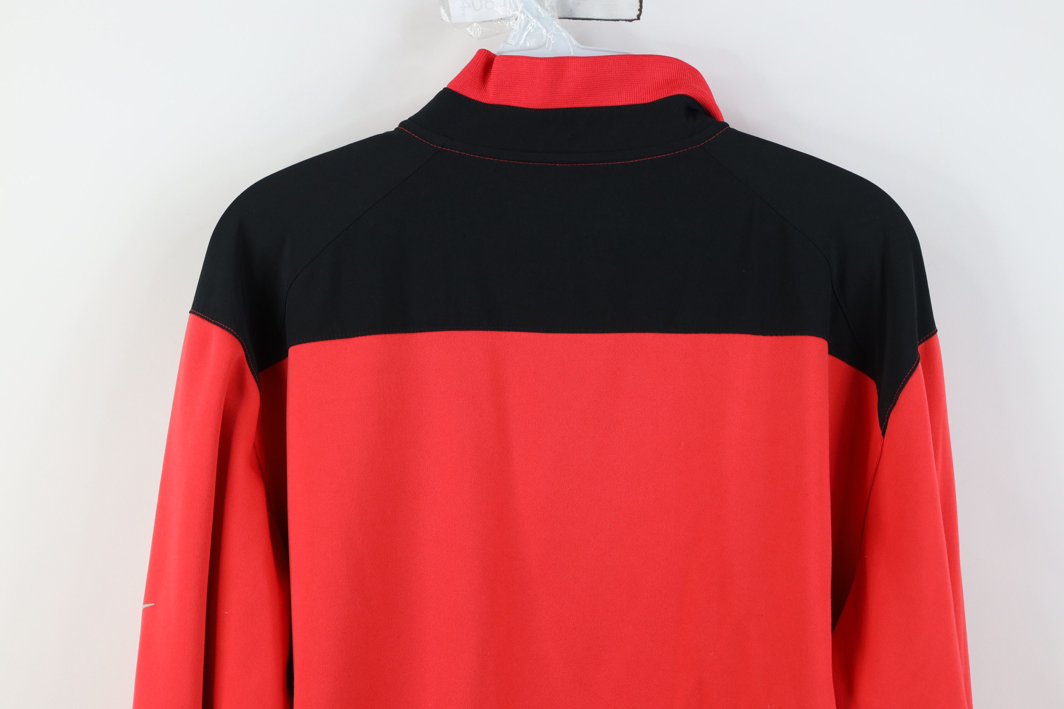 Nike Nike Golf Scott Mini Swoosh 1/4 Half Zip Pullover Jacket Top Size US L / EU 52-54 / 3 - 12 Thumbnail