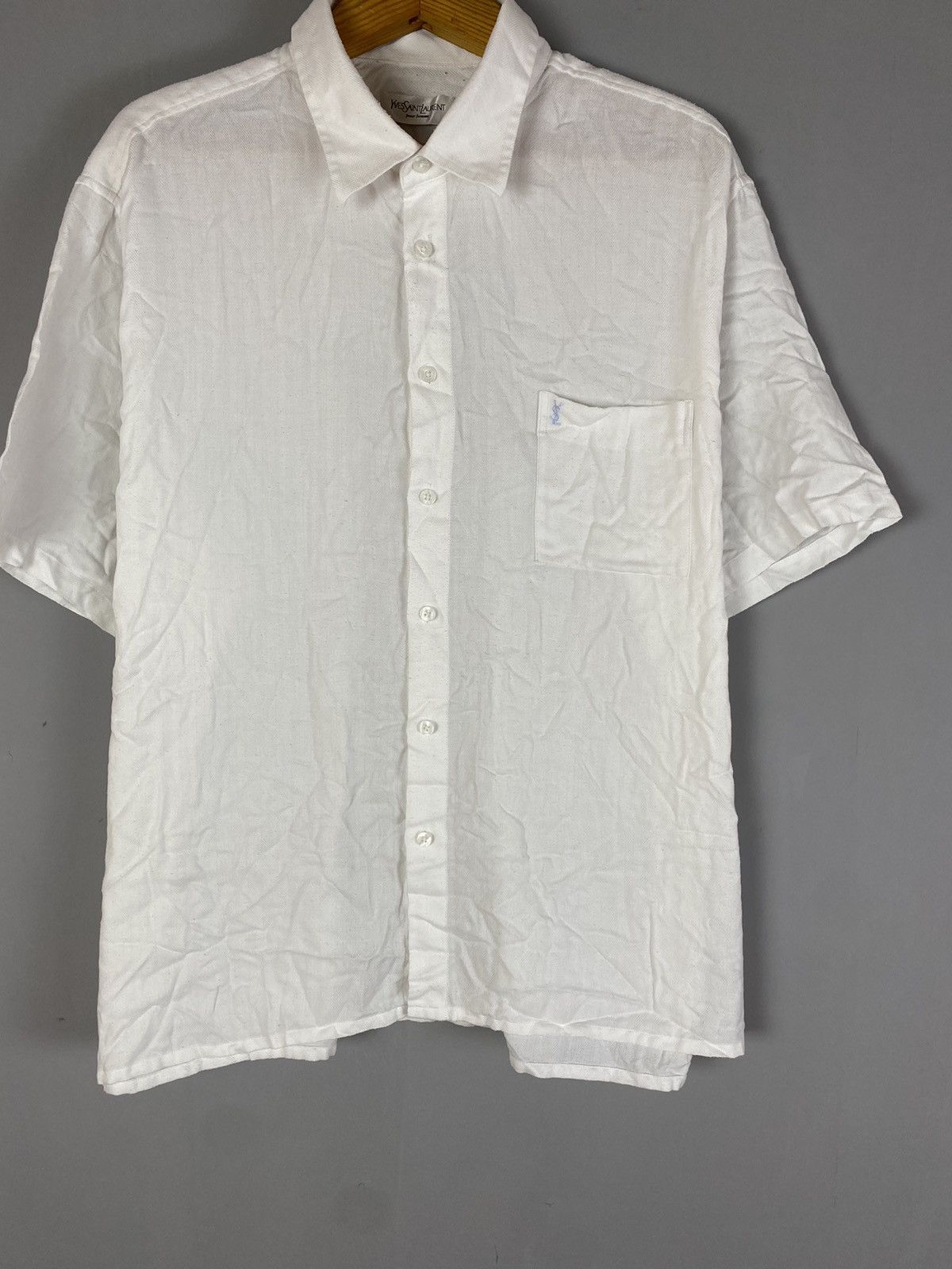 Yves Saint Laurent Vintage Yves Saint Laurent shirt ysl Size US XXL / EU 58 / 5 - 3 Thumbnail