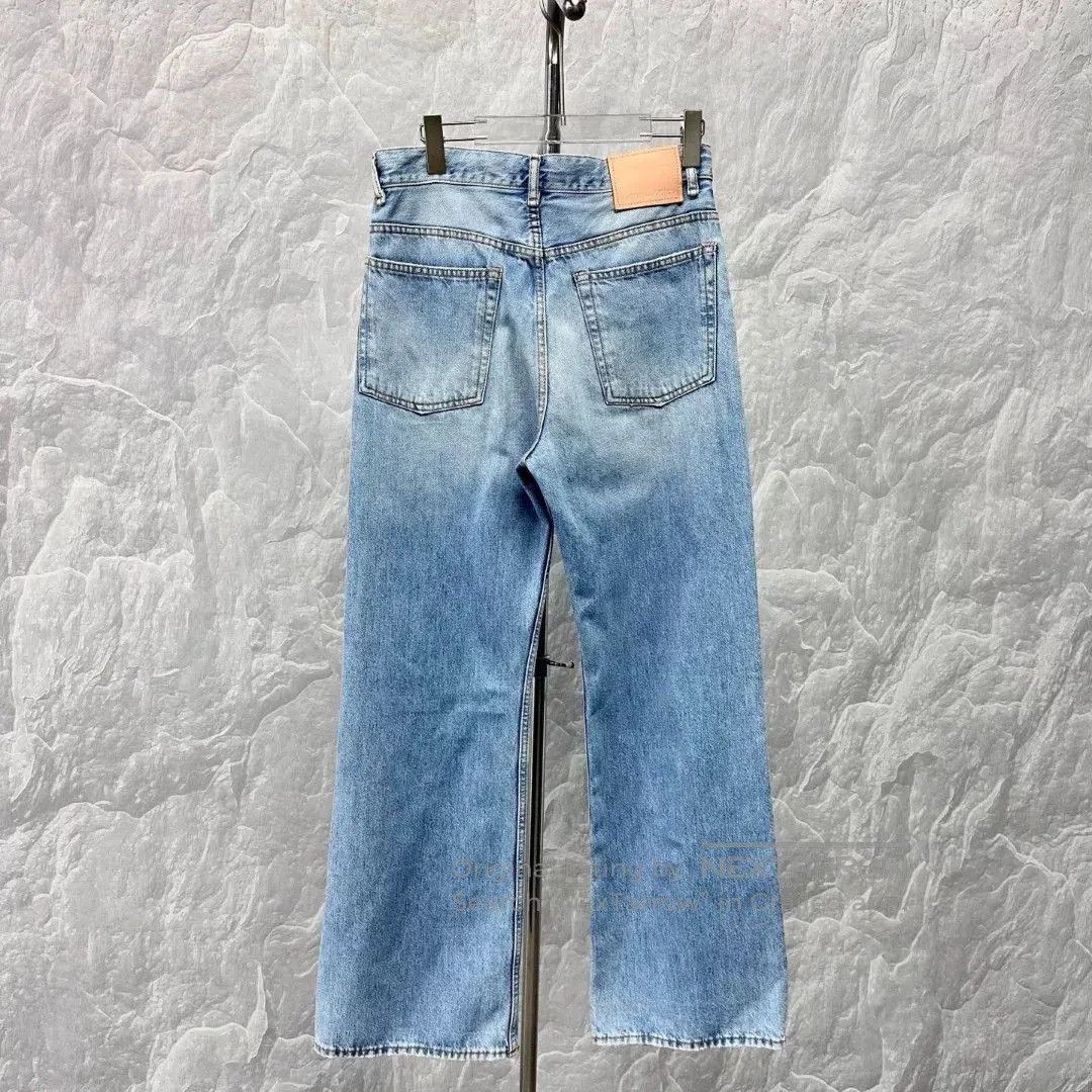 Acne Studios acne studios loose-fit distressed denim pants. Size US 32 / EU 48 - 2 Thumbnail
